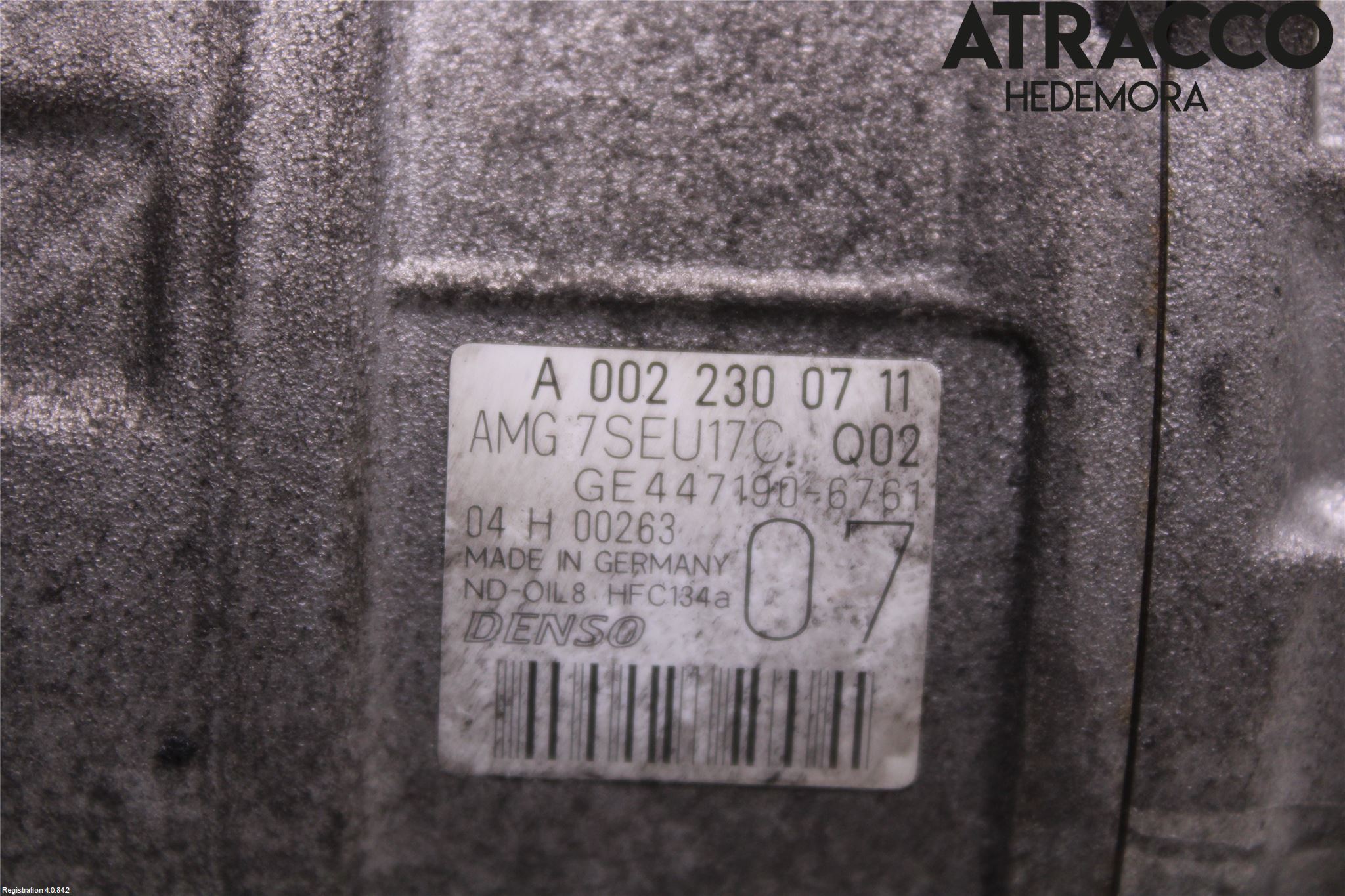 Mercedes-Benz MB E-KLASS (W211) 02-09 Varme Ac Kompressor