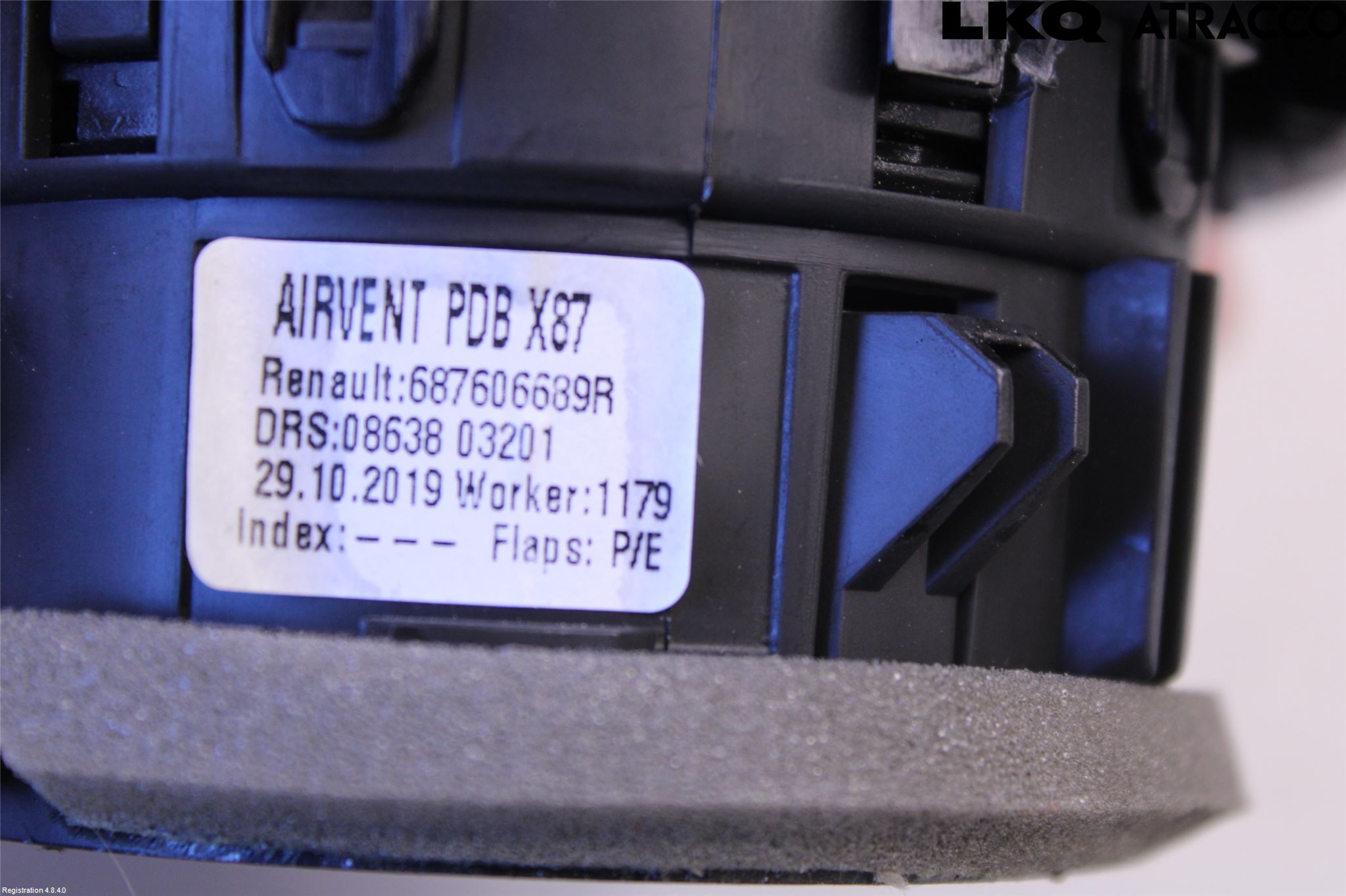 Renault CAPTUR 20-24 Dashbord Kanal - Dyse