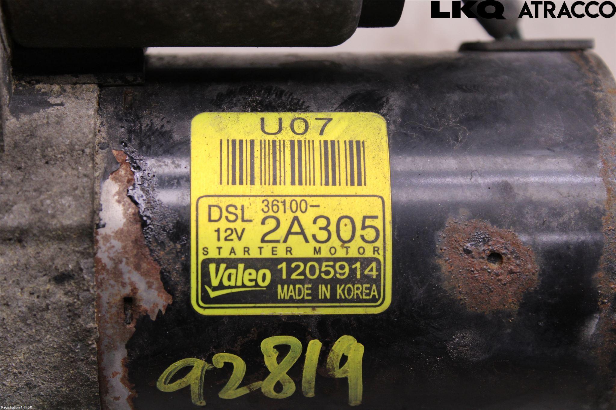 Hyundai i30 GD 13-17 Startmotor Diesel