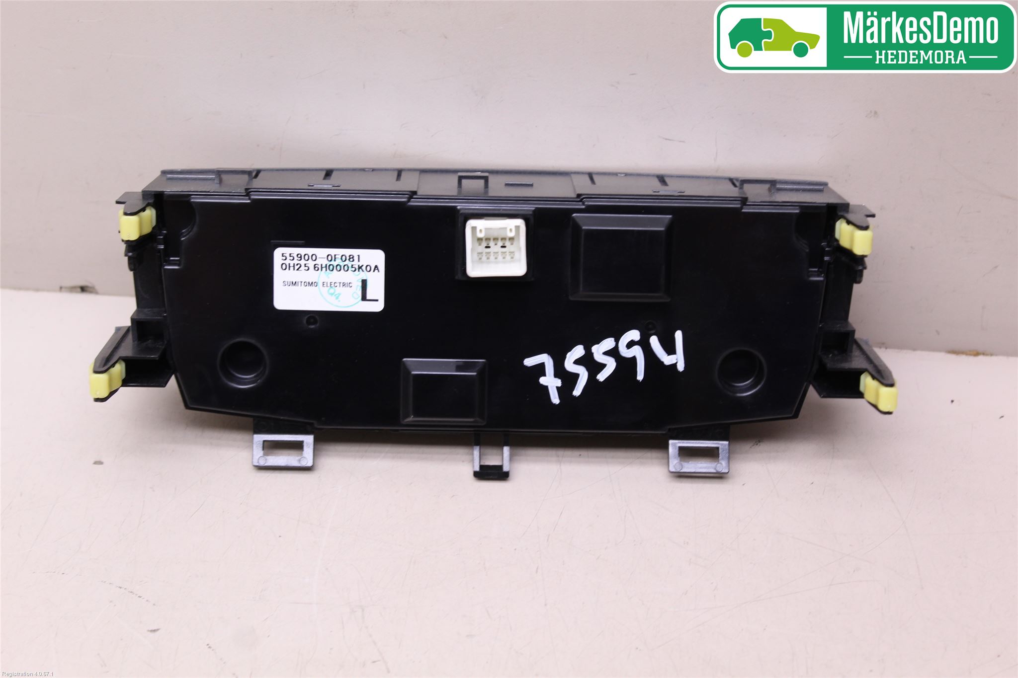 Toyota VERSO 09-18 Varme Ac Betjening-Display