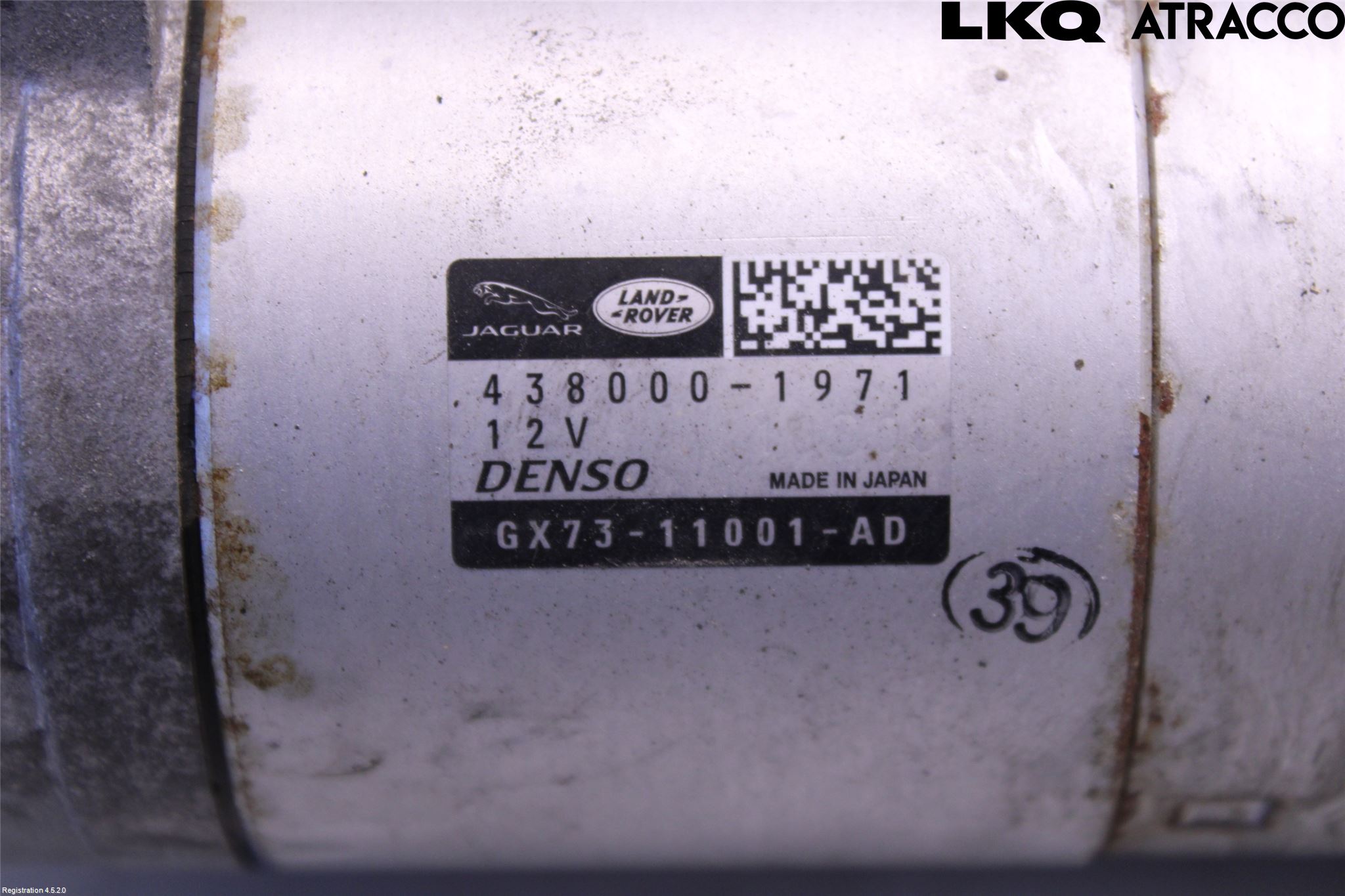 Jaguar XE (X760) 15-24 Startmotor Diesel