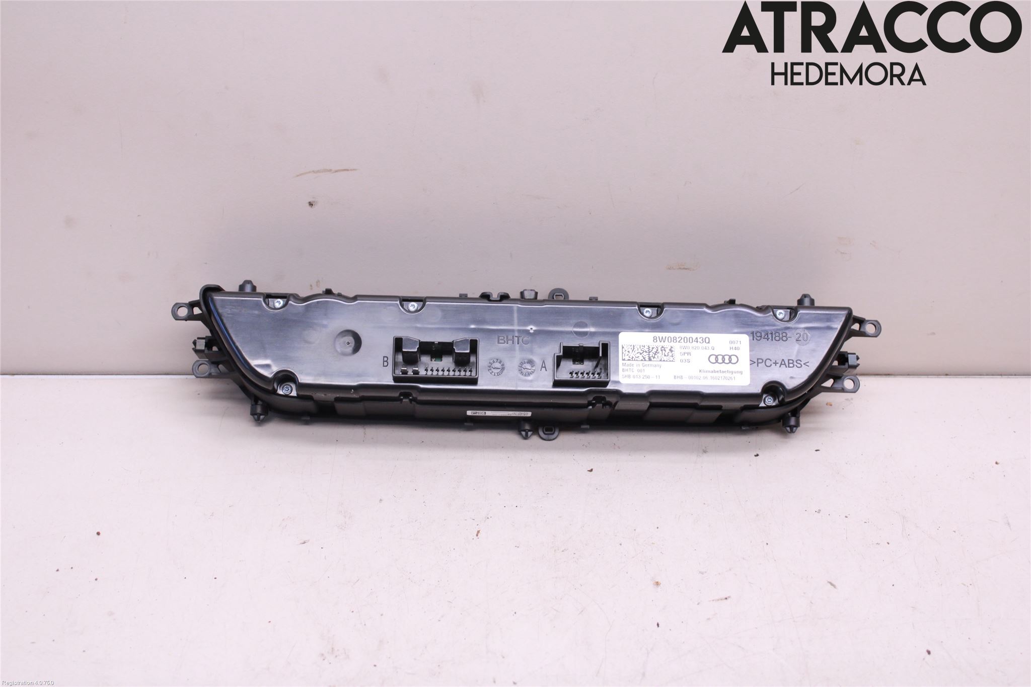 Audi A4/S4 B9 16-19 Varme Ac Betjening-Display