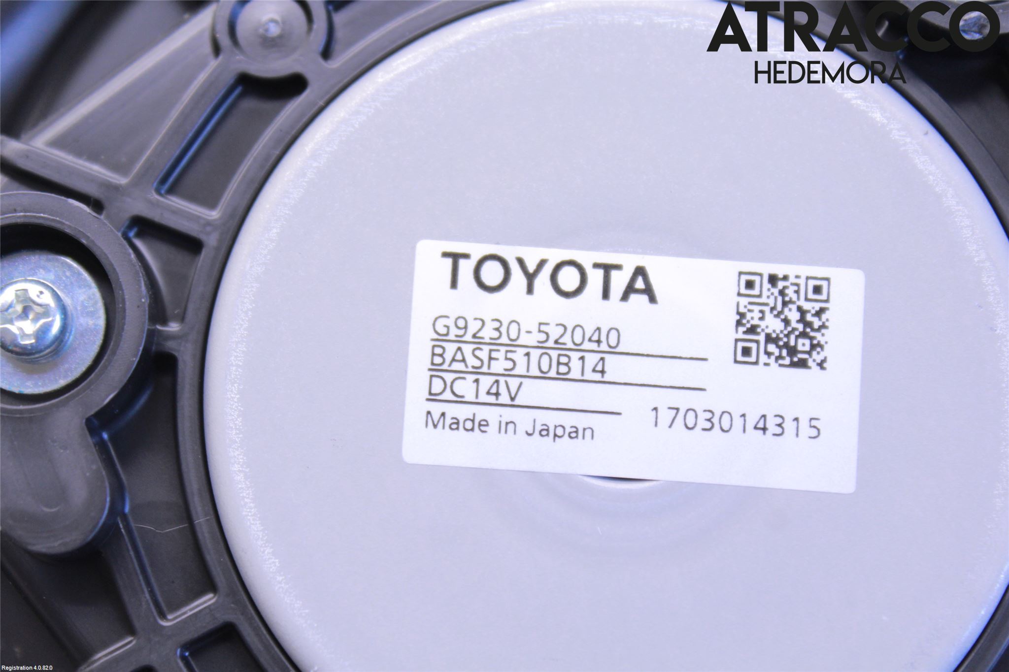 Toyota YARIS XP130 15-20 Kjølevifte Elektrisk