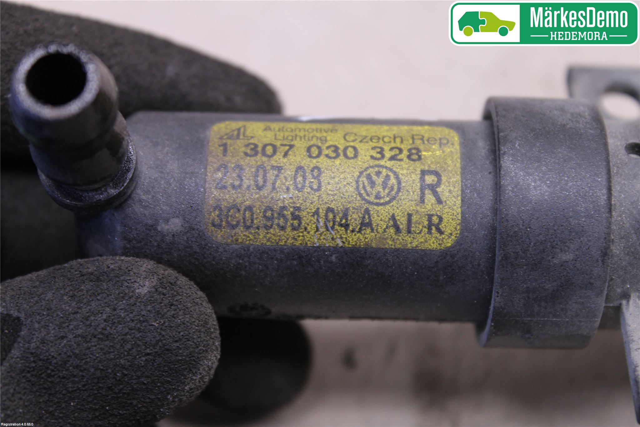 Volkswagen VW PASSAT 05-11 Spylerdyse Frontlykter