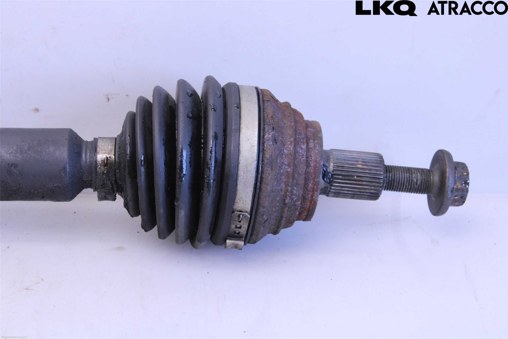Volkswagen VW GOLF VI 09-13 Drivaksel Foran Kompl Høyre