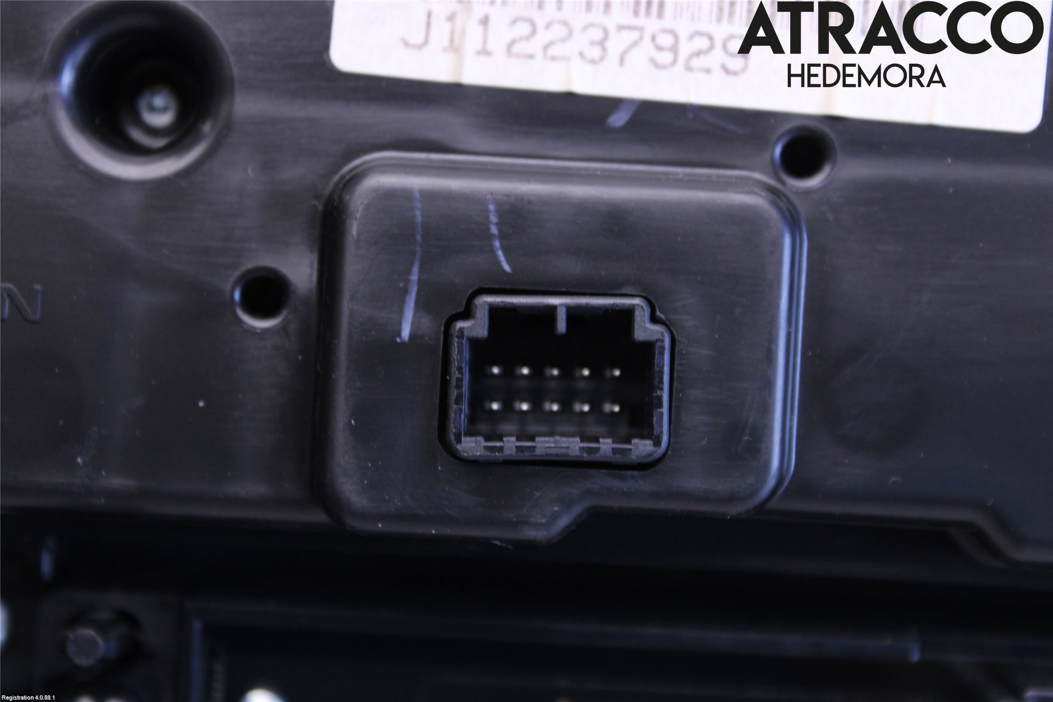 Nissan QASHQAI 17-21 Varme Ac Betjening-Display