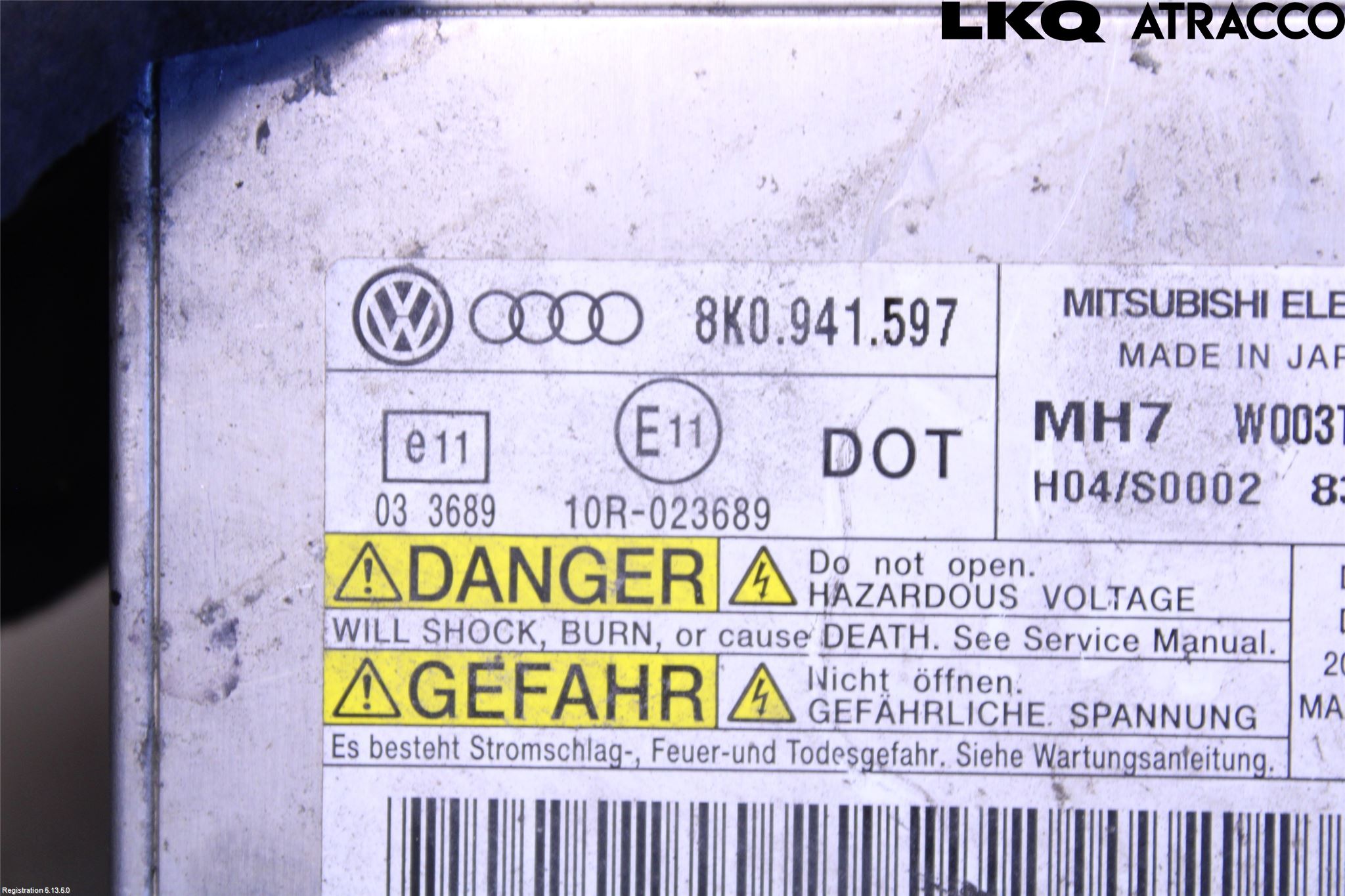 Audi A4/S4 08-11 Styreenhet Xenon