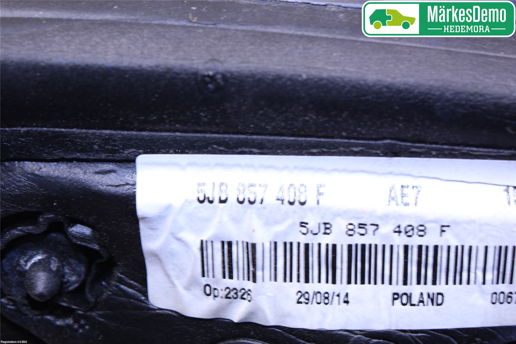 Skoda RAPID Speil H M-El Justering