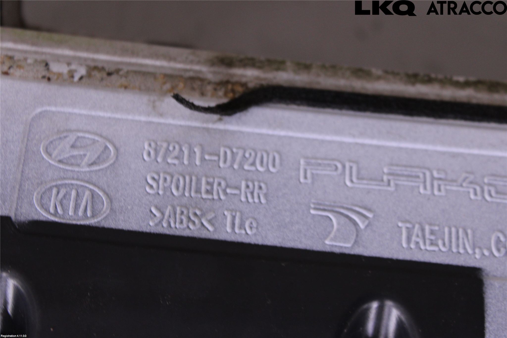 Hyundai TUCSON 05- Spoiler Bakluke