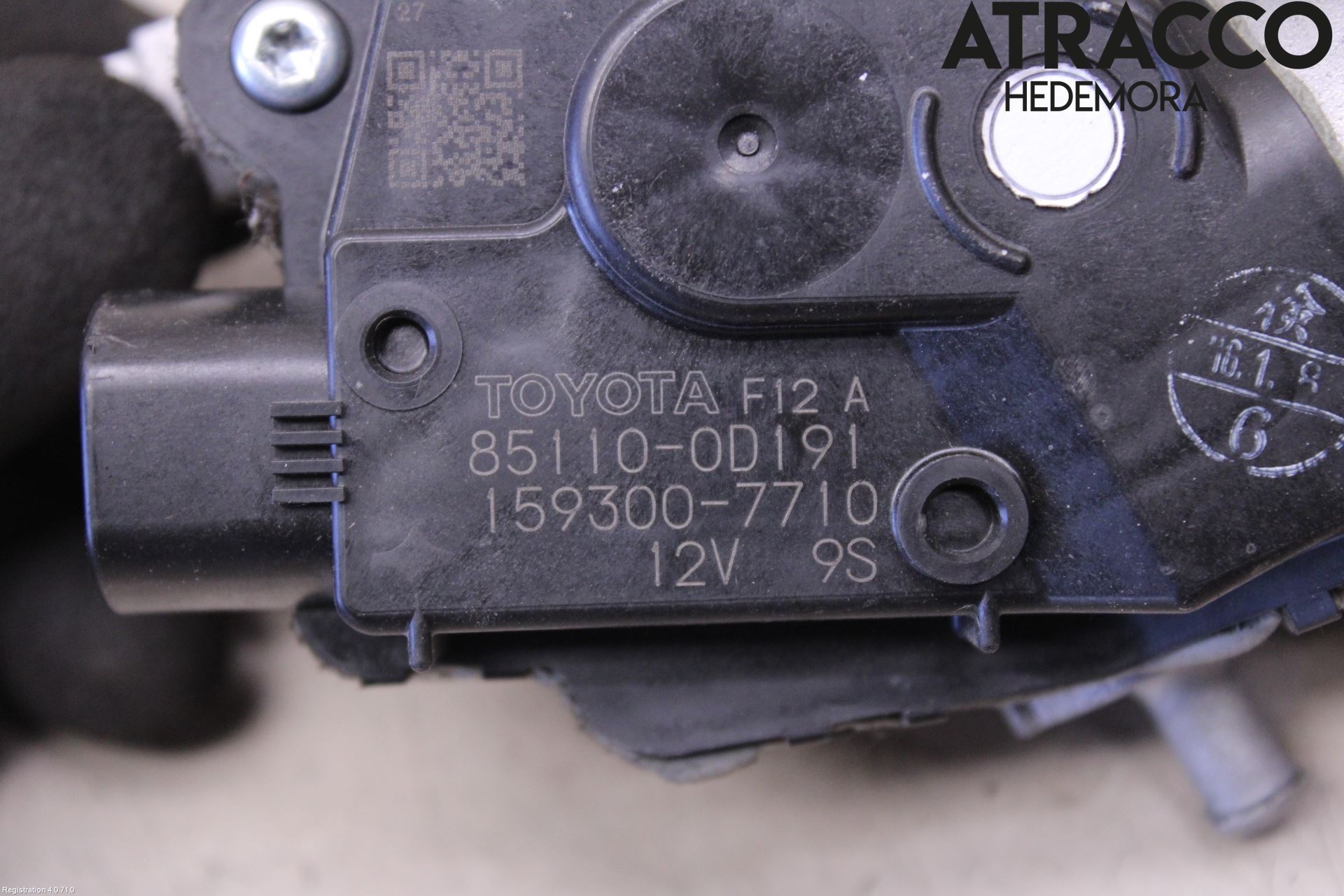 Toyota YARIS XP130 15-20 Viskermotor Frontrute