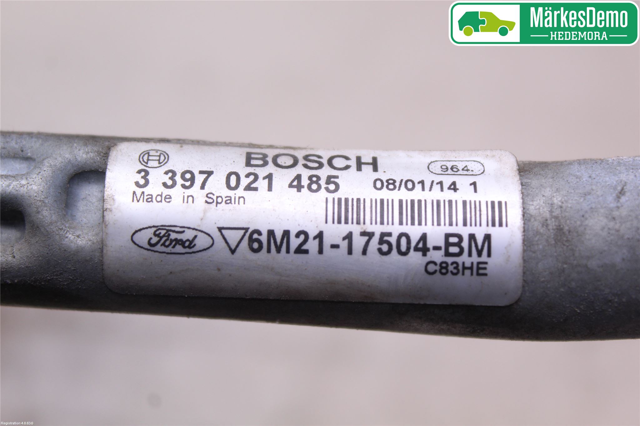 Ford GALAXY 06-15 Viskeroverføring Frontrute