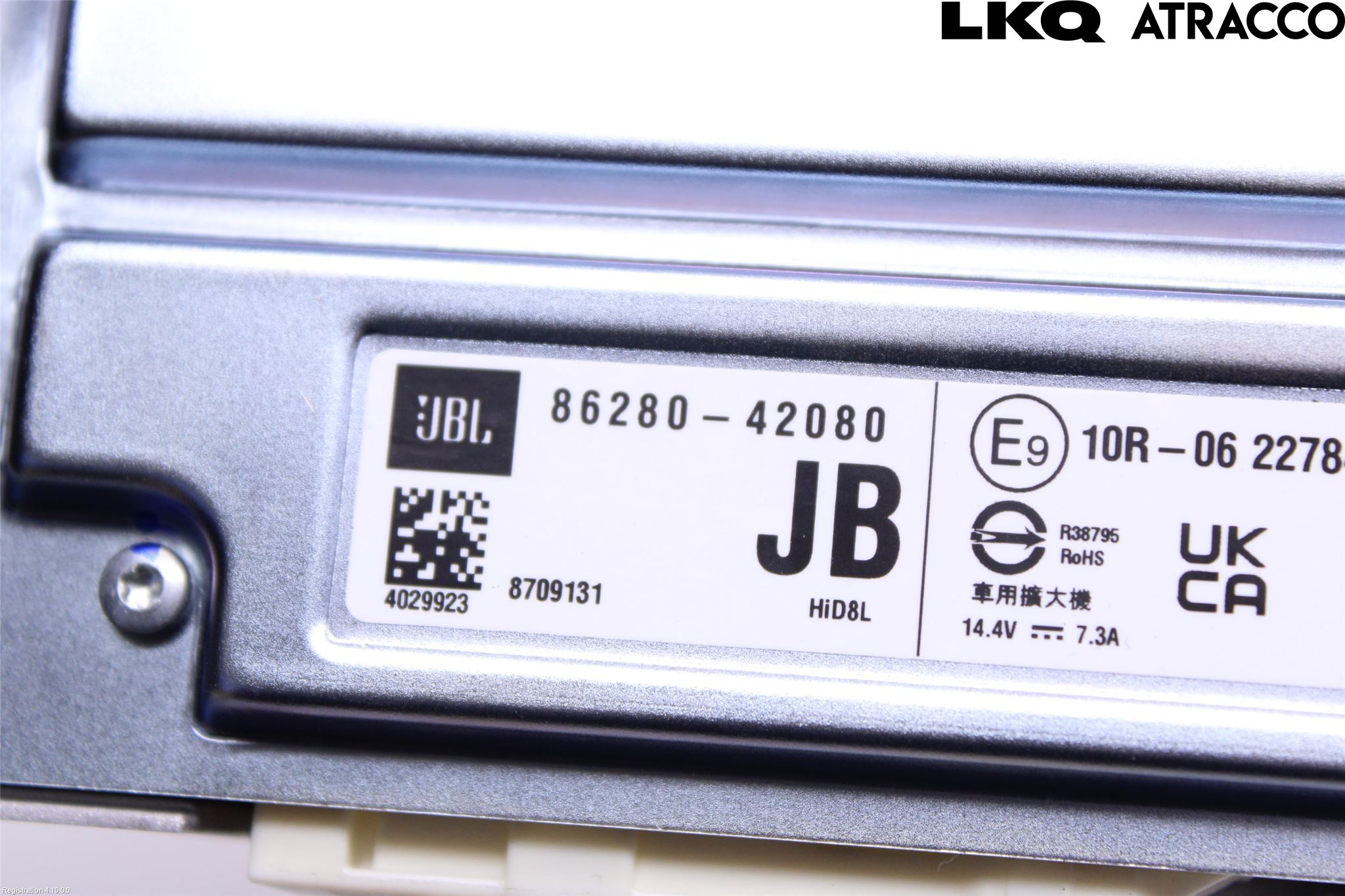 Toyota bZ4X EA10 22- Stereo Forsterker
