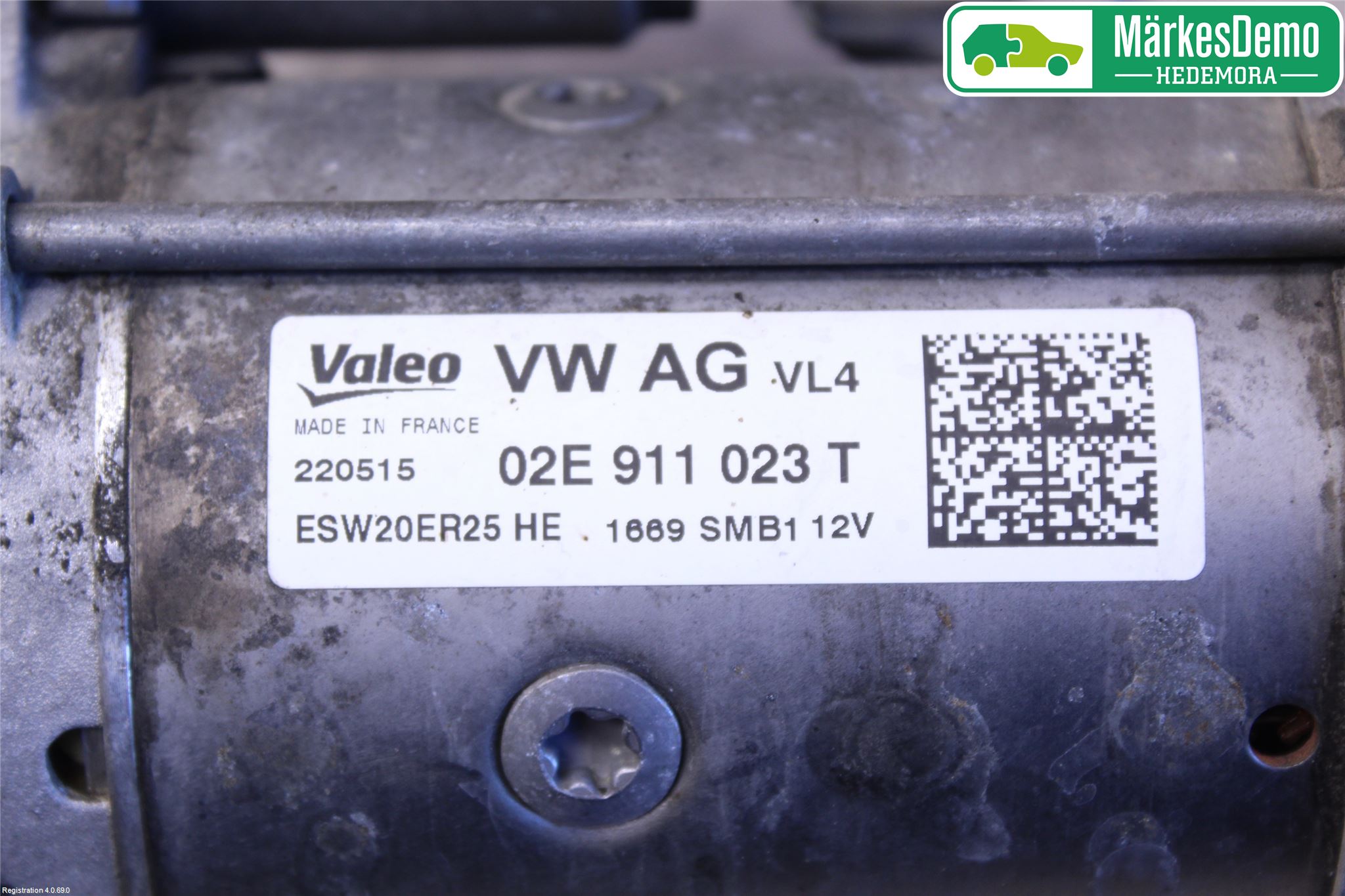 Volkswagen VW PASSAT 15-19 Startmotor Diesel