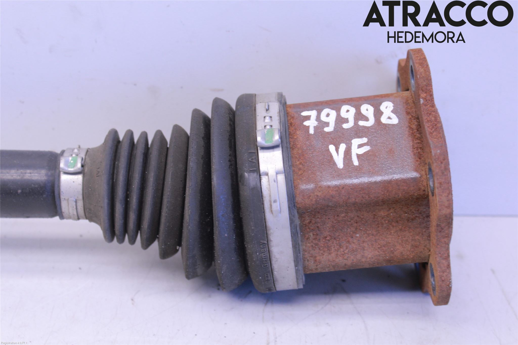 Audi A6 ALLROAD 12-18 Drivaksel Foran Kompl Venstre
