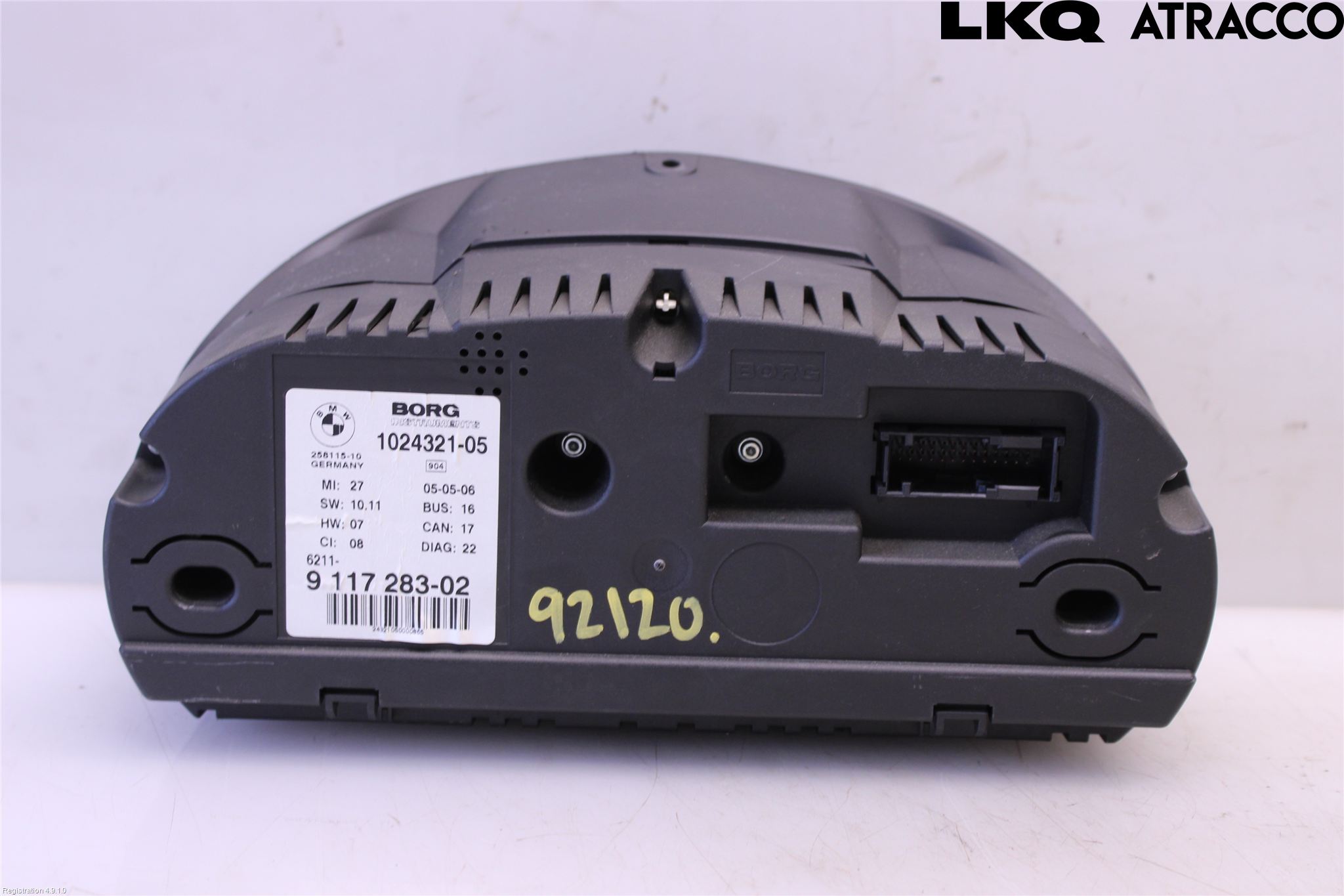 BMW Z4 E86/85Cou/CAB 02-08 Instr Kombinert
