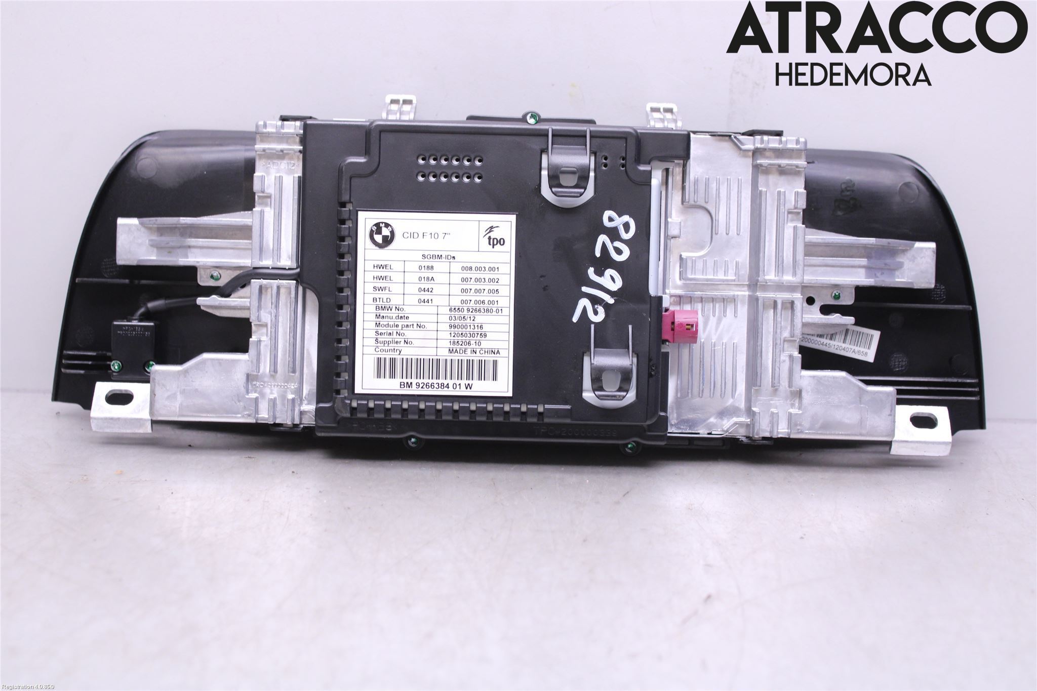 BMW 5 F10/F11/F18 09-17 Multifunktionsdisplay