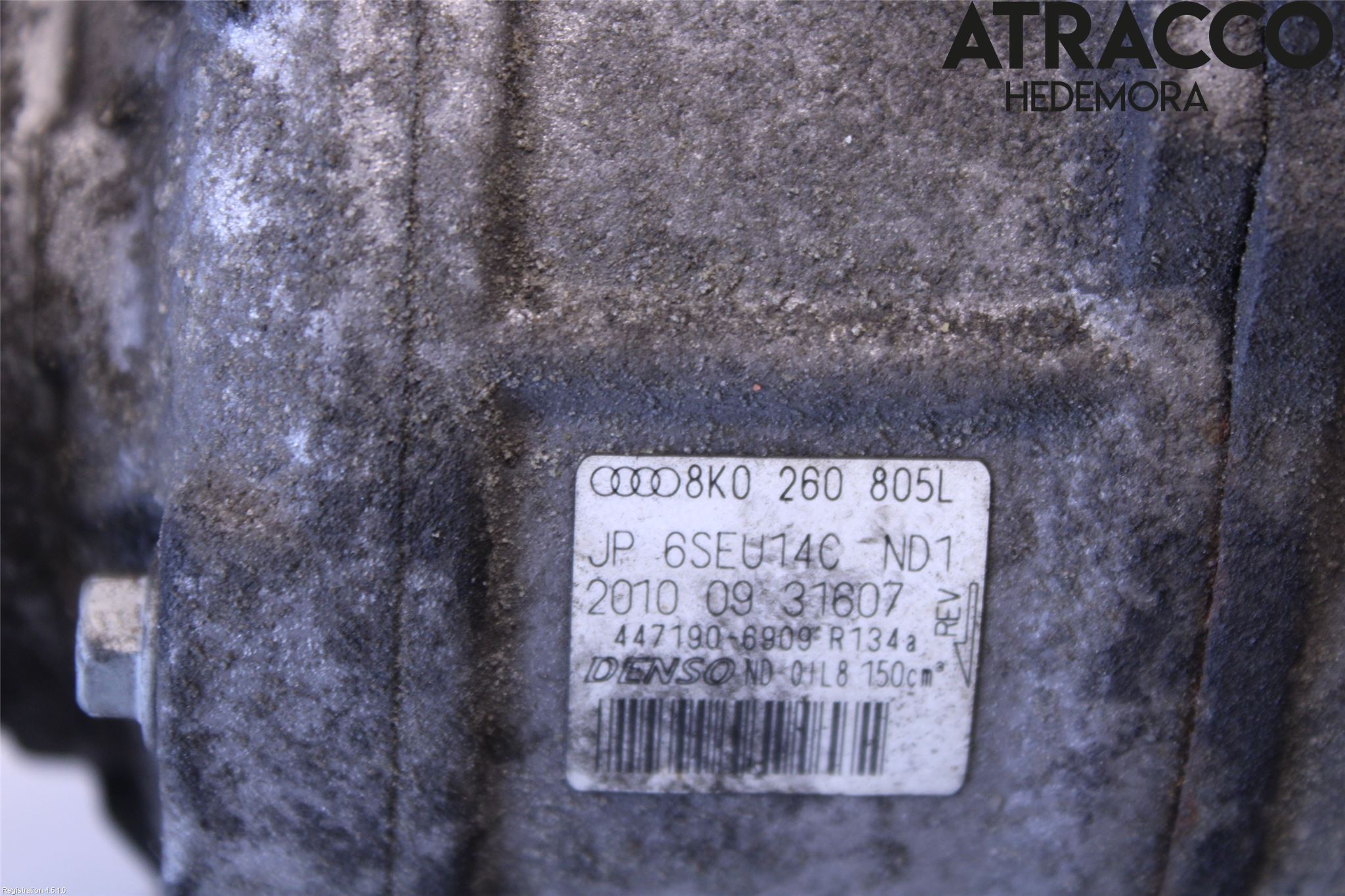 Audi A4/S4 08-11 Varme Ac Kompressor
