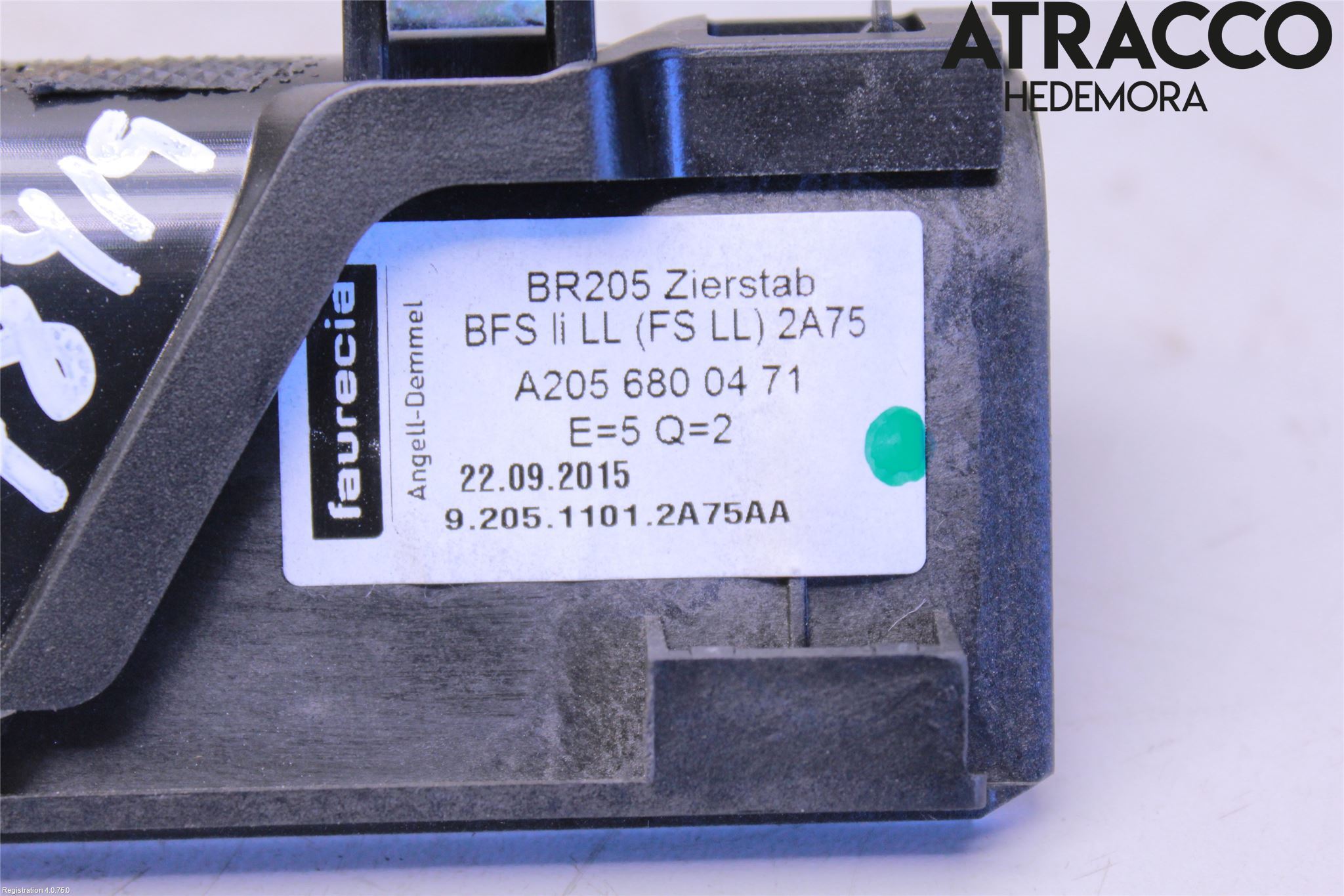 Mercedes-Benz MB C-KLASS (W205) 14-21 Innr Dekor Instrbord