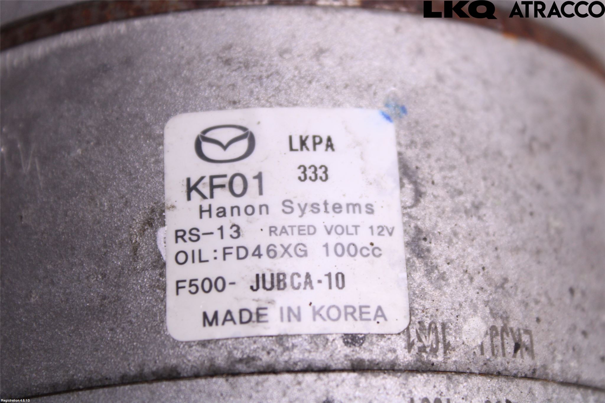 Mazda CX-5 12-17 Varme Ac Kompressor