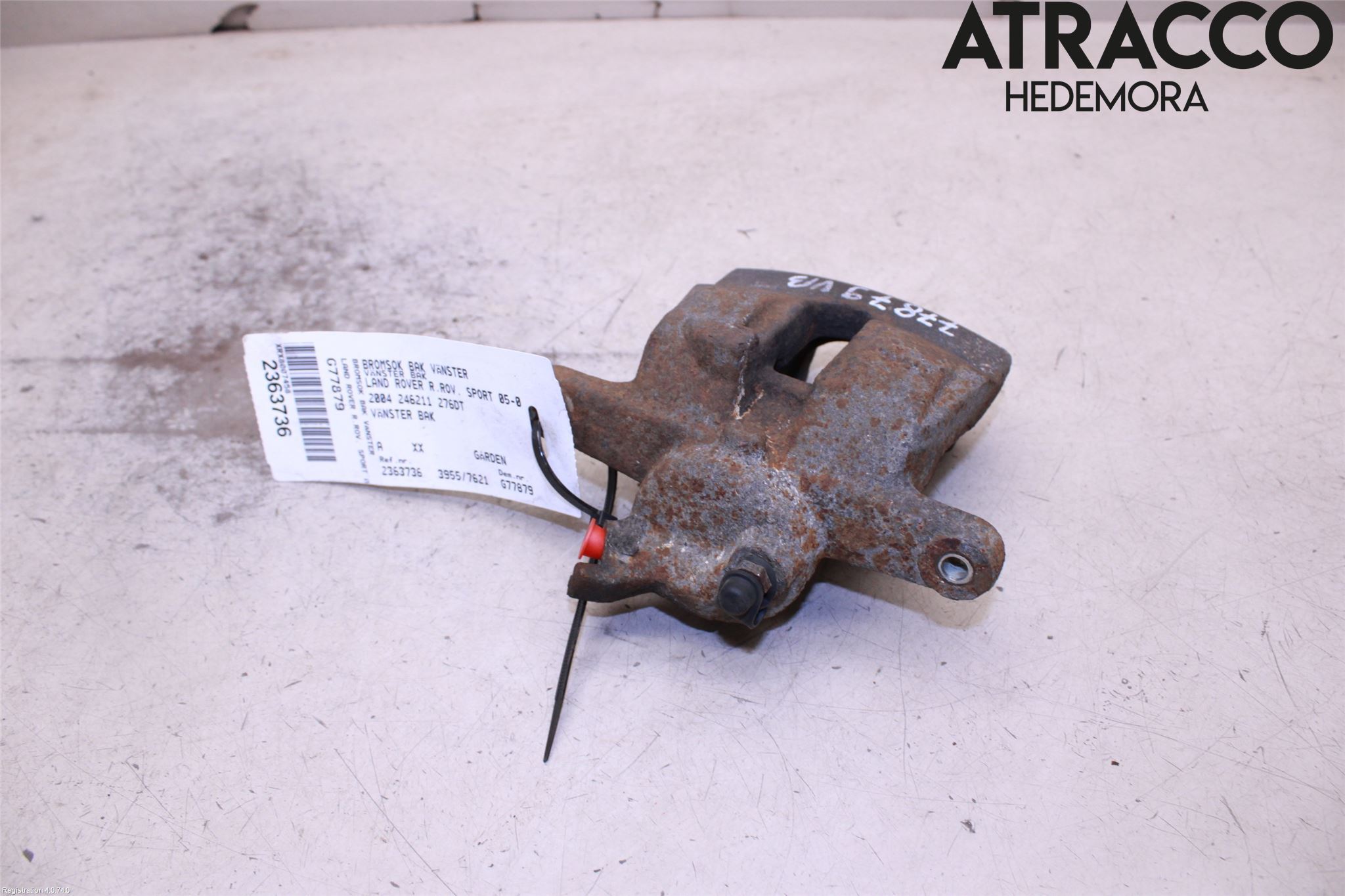 Landrover RANGE ROVER SPORT (L320) 05-09 Bremsecaliper Bak Venstre