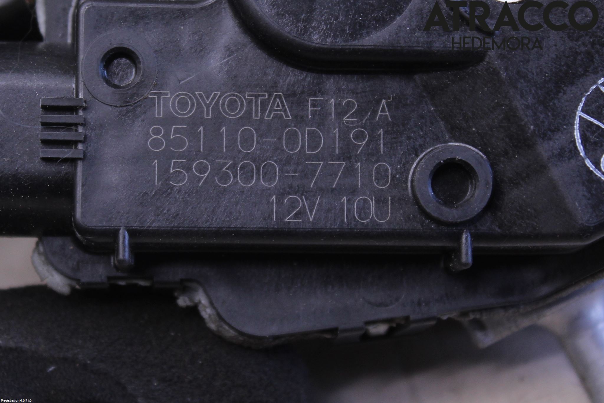 Toyota YARIS XP130 15-20 Viskermotor Frontrute