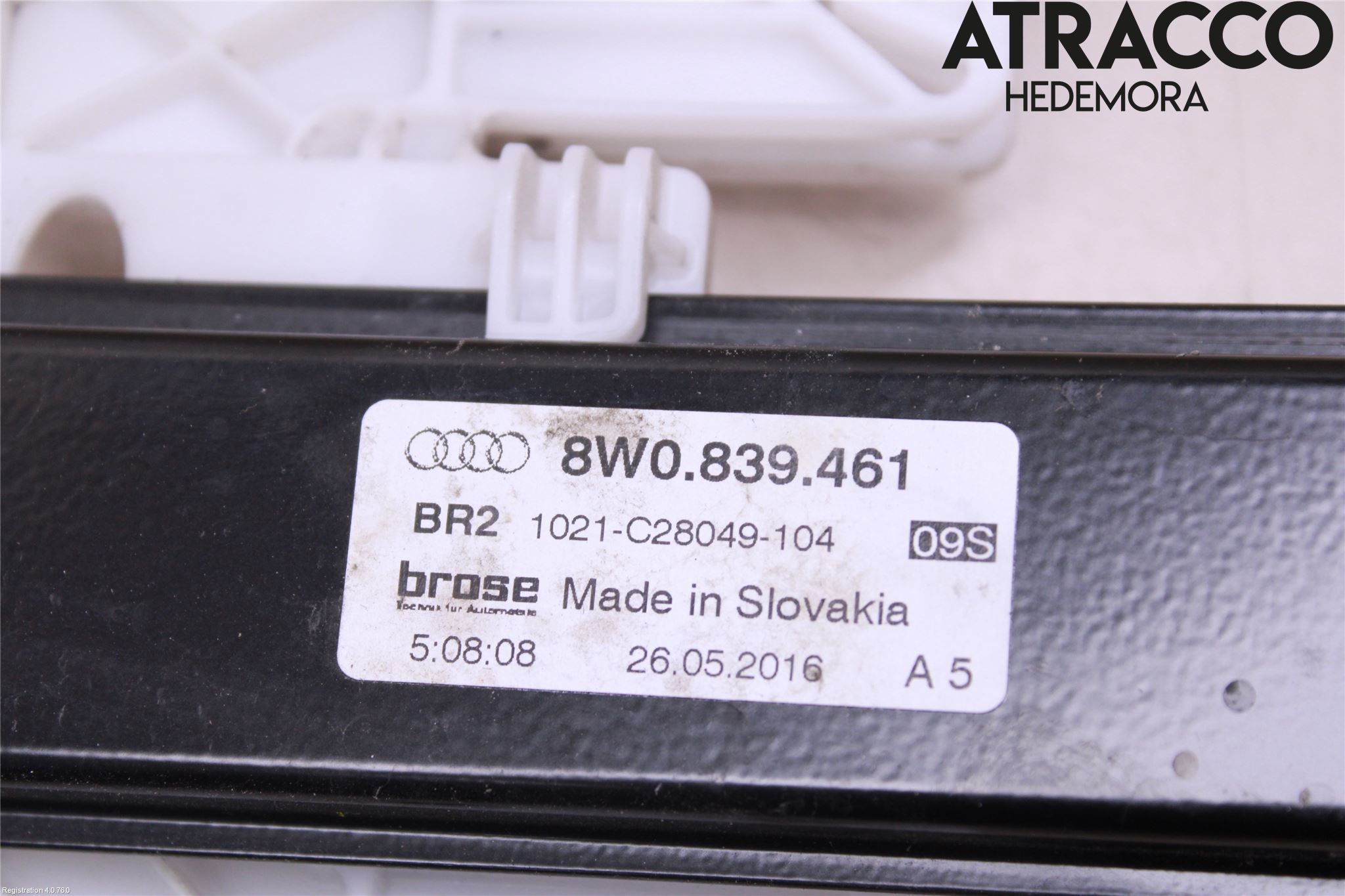 Audi A4/S4 B9 16-19 Vindusheis El Komp