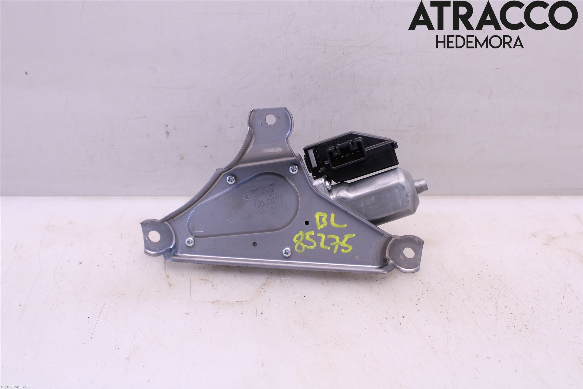 Toyota YARIS XP130 15-20 Viskermotor Bakluke