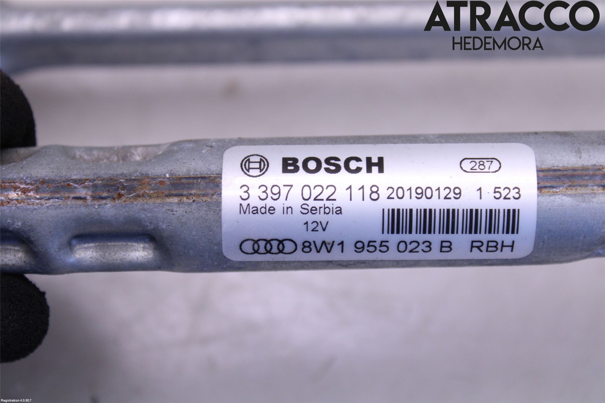 Audi A4/S4 B9 20- Viskeroverføring Frontrute