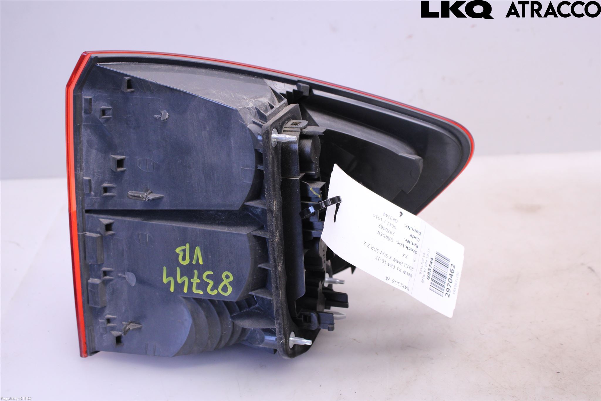 BMW X1 E84 10-15 Baklykt Venstre