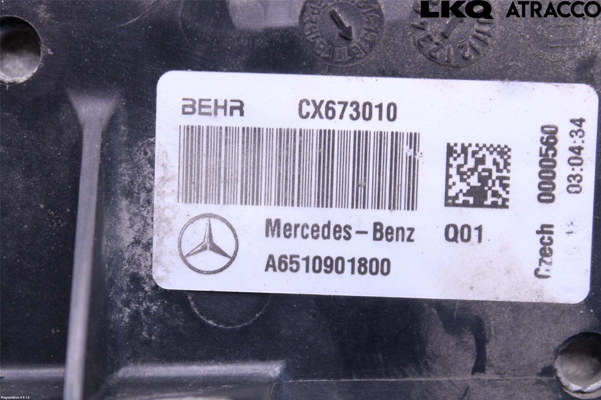 Mercedes-Benz MB C-KLASS (W205) 14-21 Intercooler Radiator