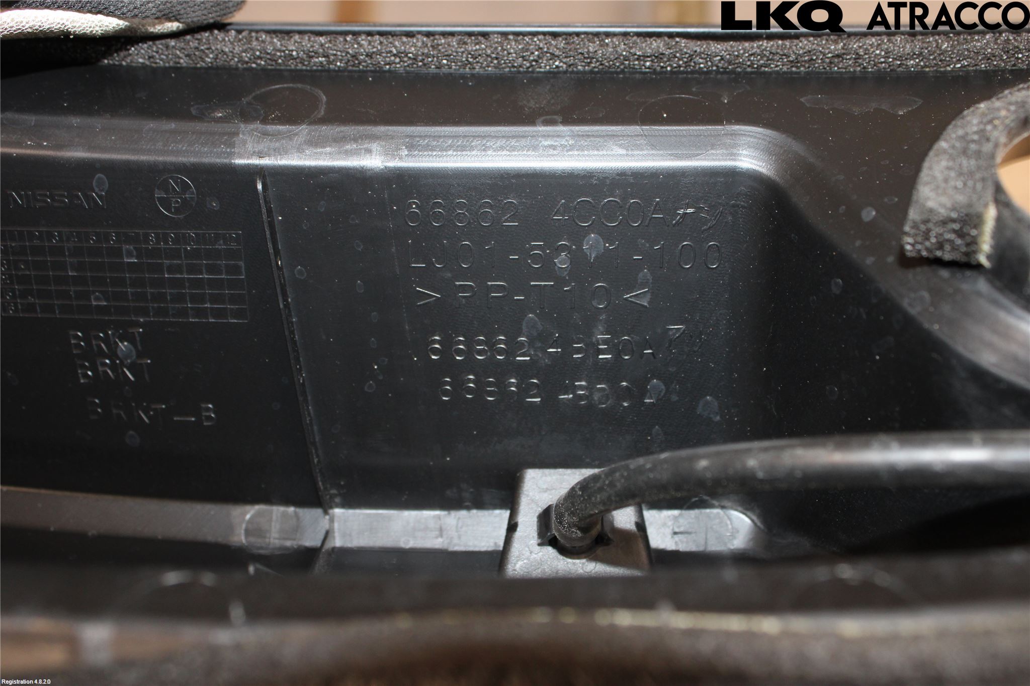 Nissan X-TRAIL 14-21 Visker Deksel-Grill-Under Frr