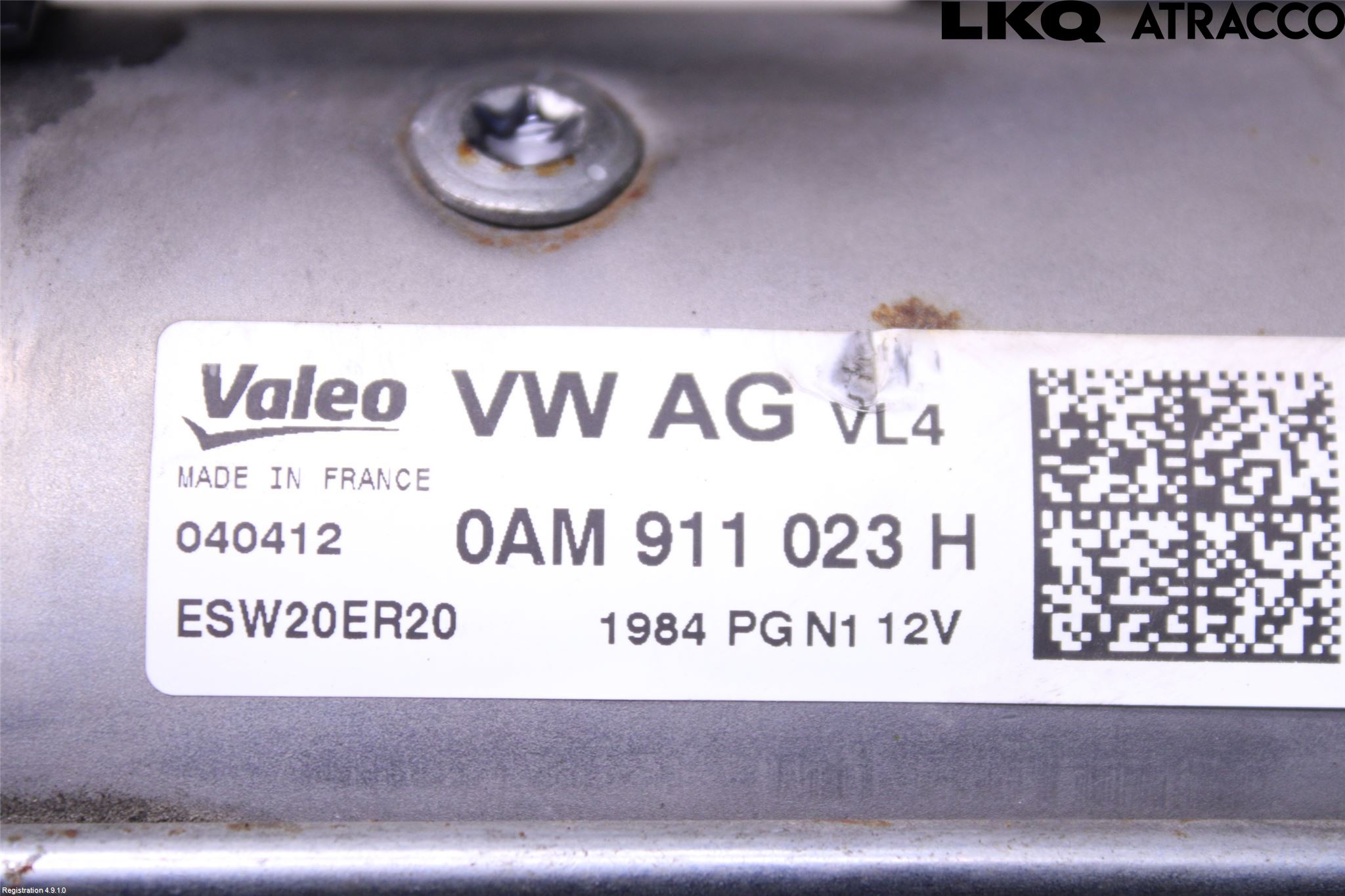 Volkswagen VW GOLF VI 09-13 Startmotor Diesel