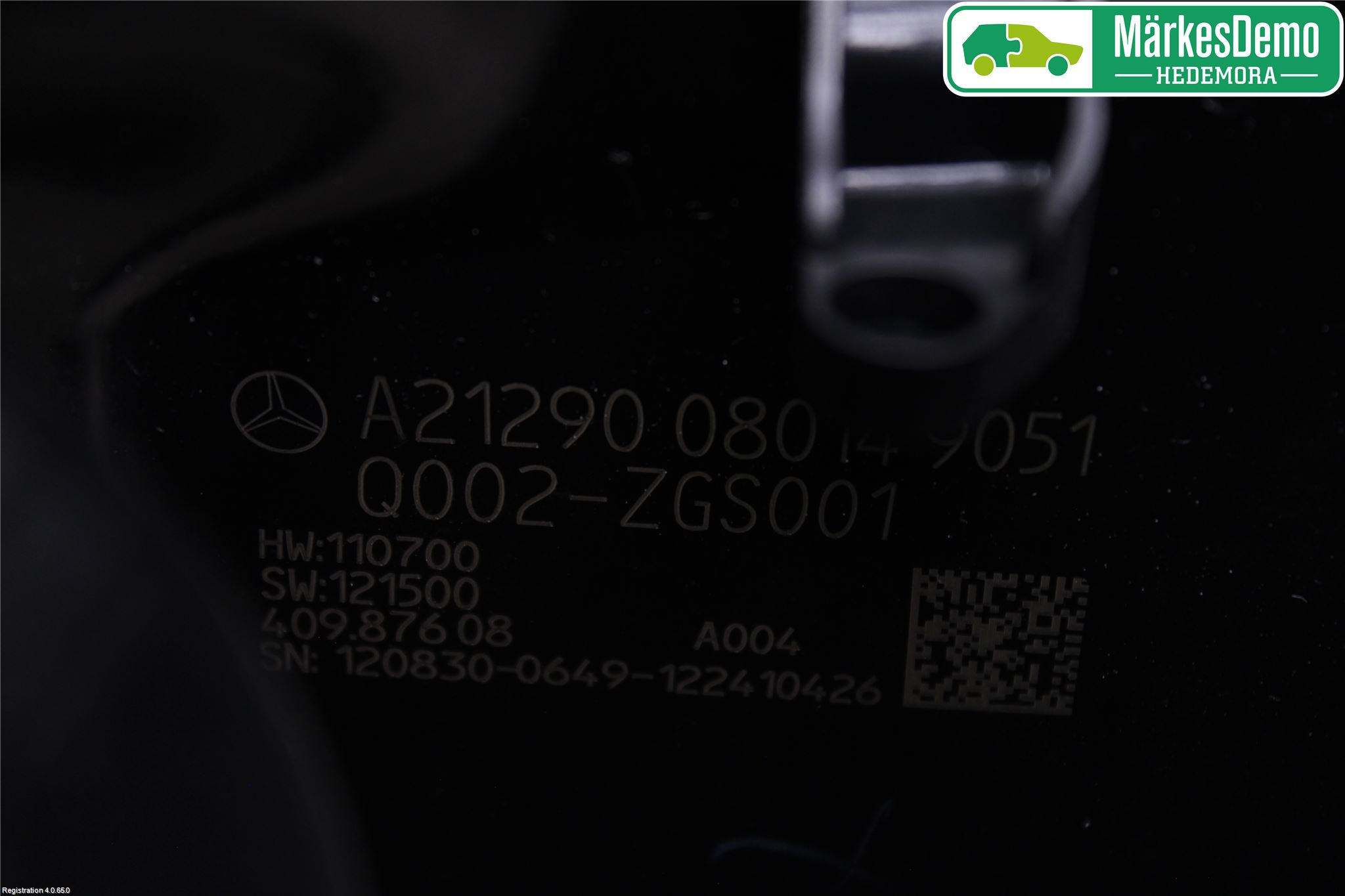 Mercedes-Benz MB C-KLASS (W204) 07-15 Rattdeksel - Deksler