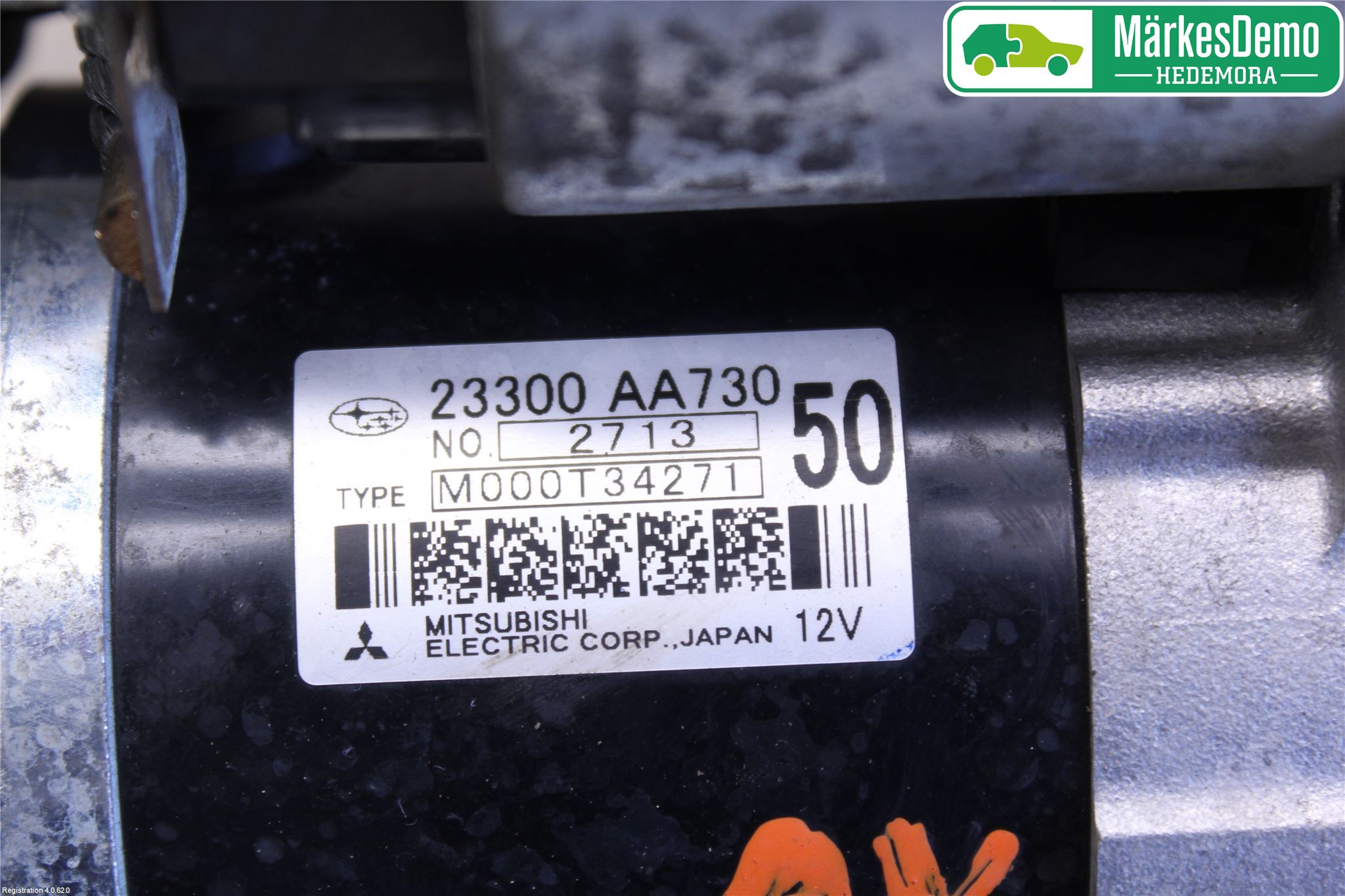 Toyota GT86 12- Startmotor