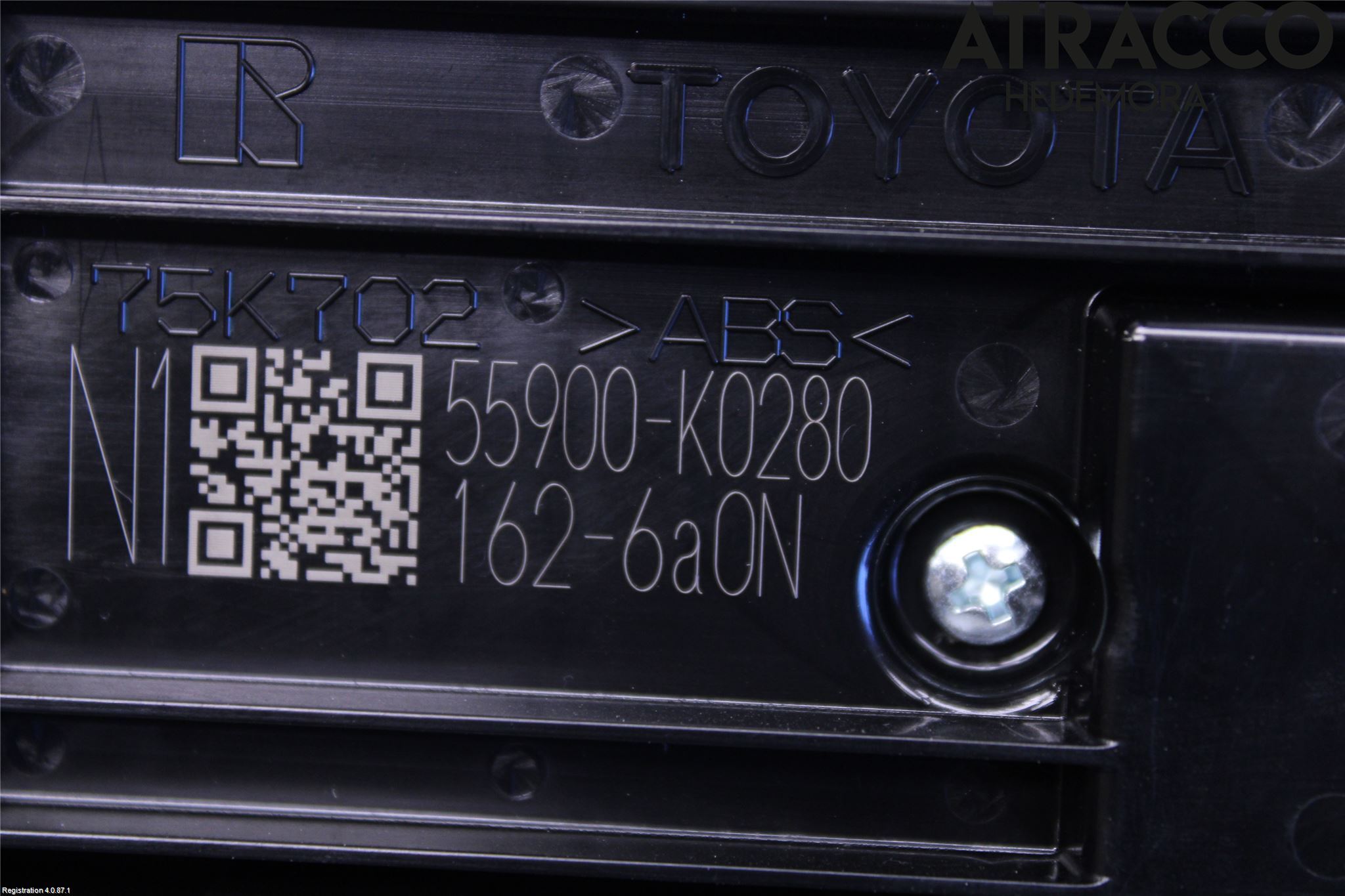 Toyota YARIS XP21 20- Varme Ac Betjening-Display