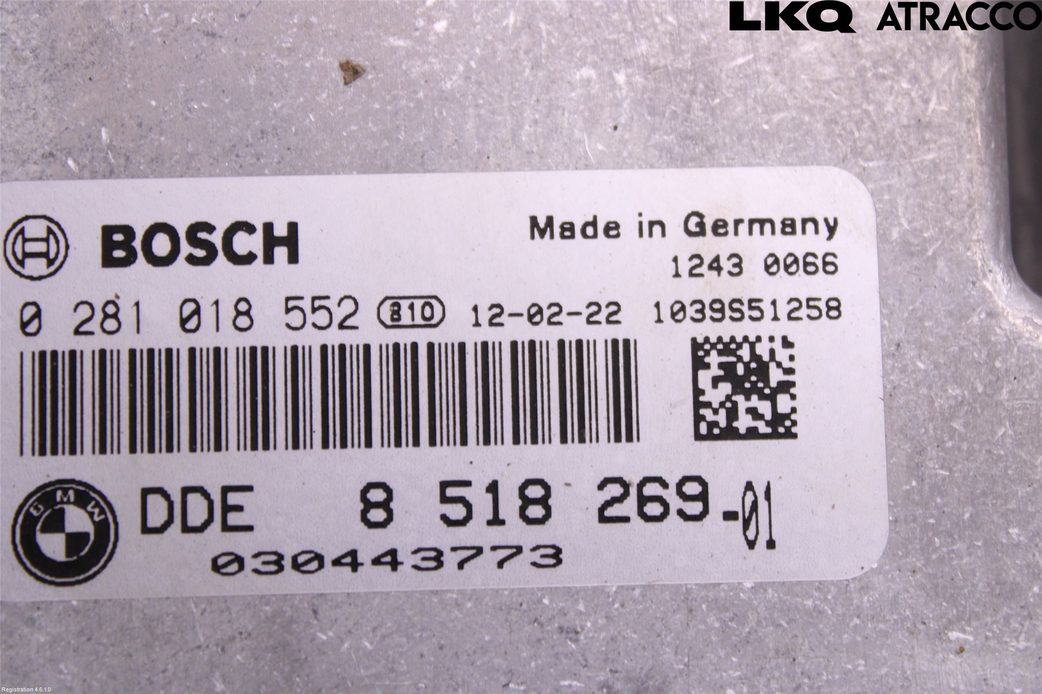 BMW 3 E90/91 SED/TOU 05-12 Styreenhet Dieselpumpe