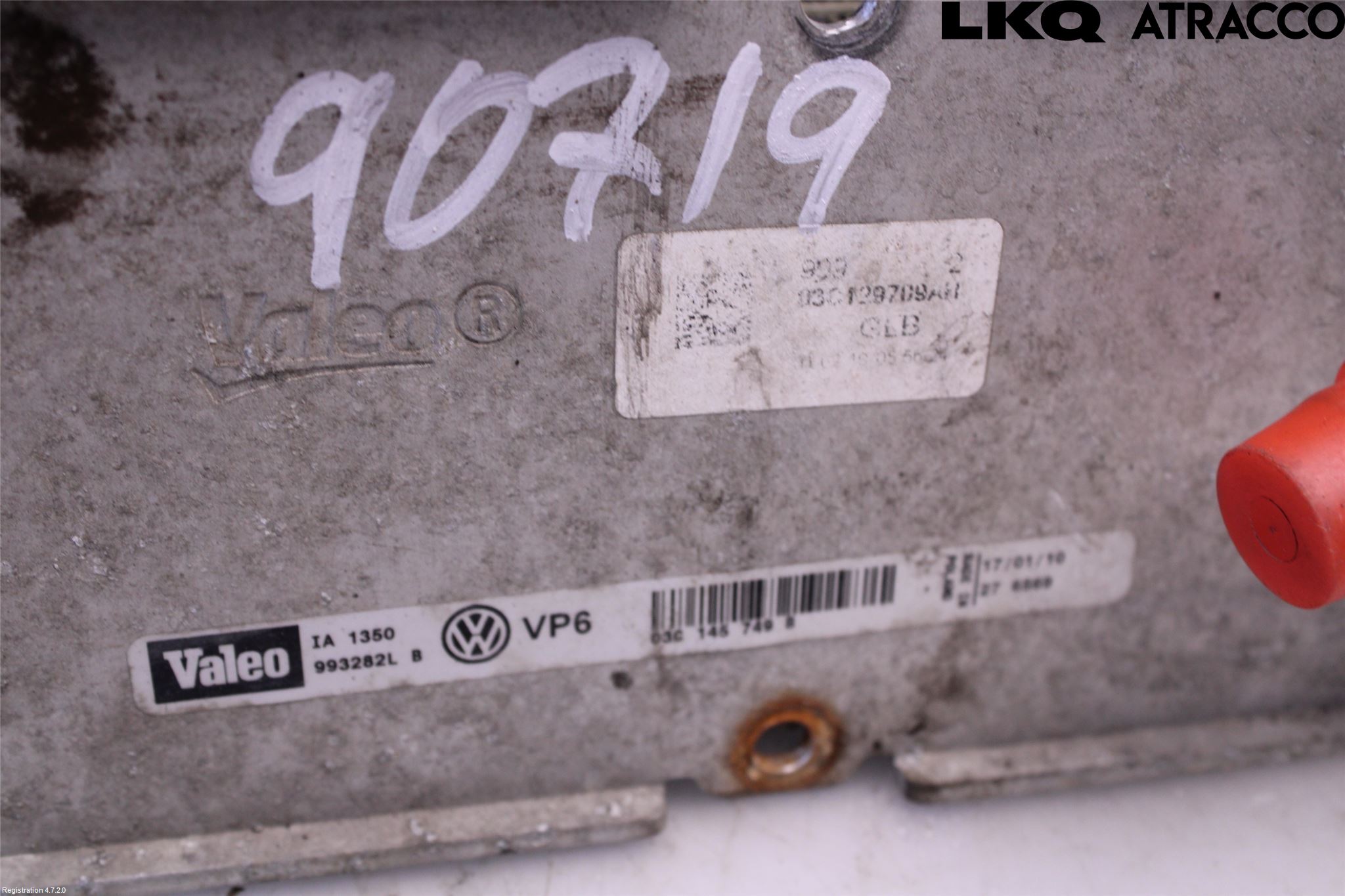 Volkswagen VW GOLF VI 09-13 Intercooler Radiator