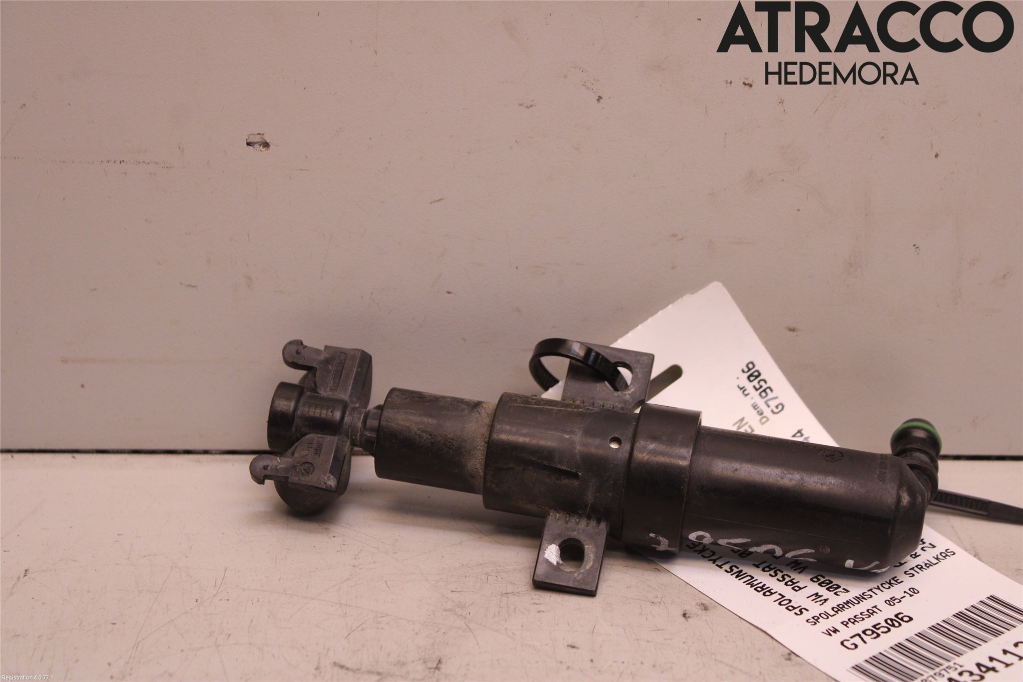 Volkswagen VW PASSAT 05-11 Spylerdyse Frontlykter