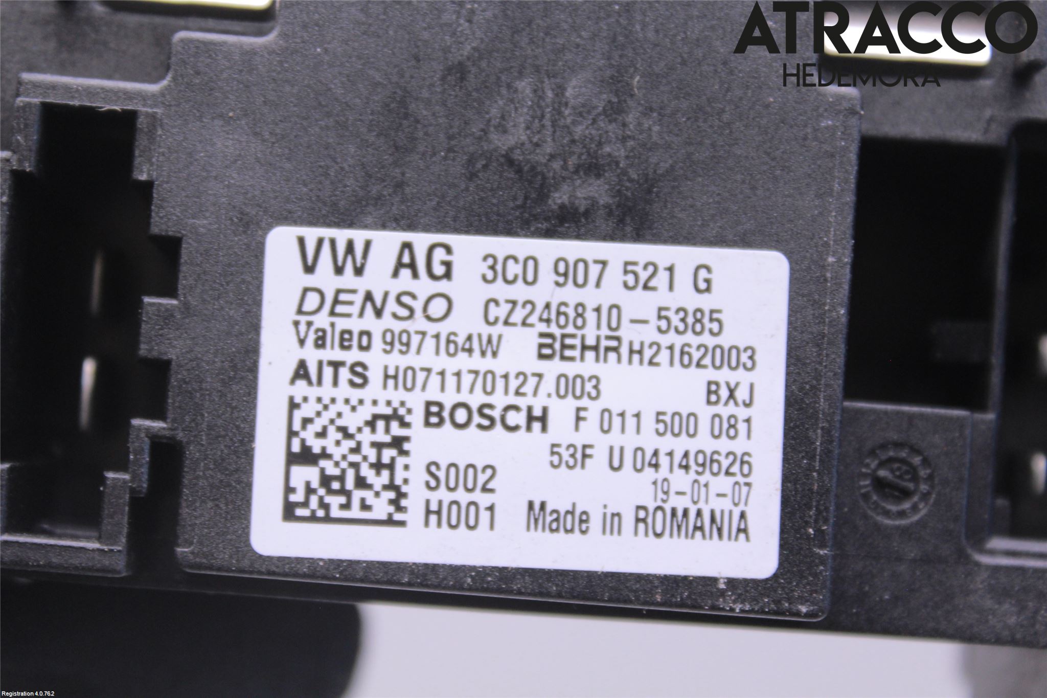 Volkswagen VW TRANSP/CARAVELLE (T6) 16-22 Varmeapparat Viftemotstand