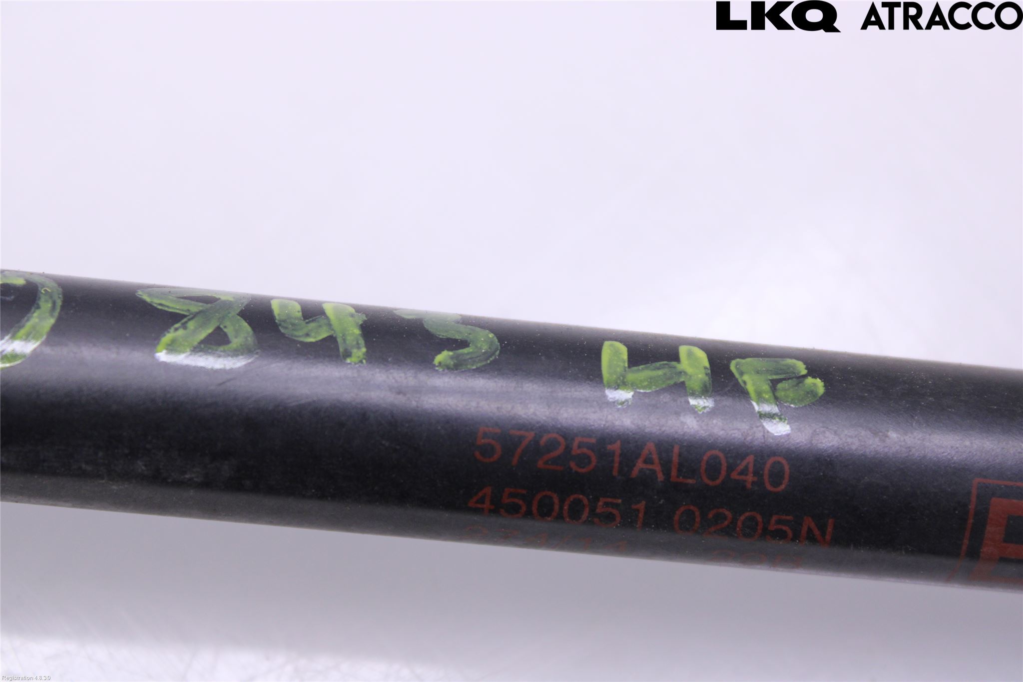 Subaru OUTBACK 15-20 Panser Demper-Gassfjær