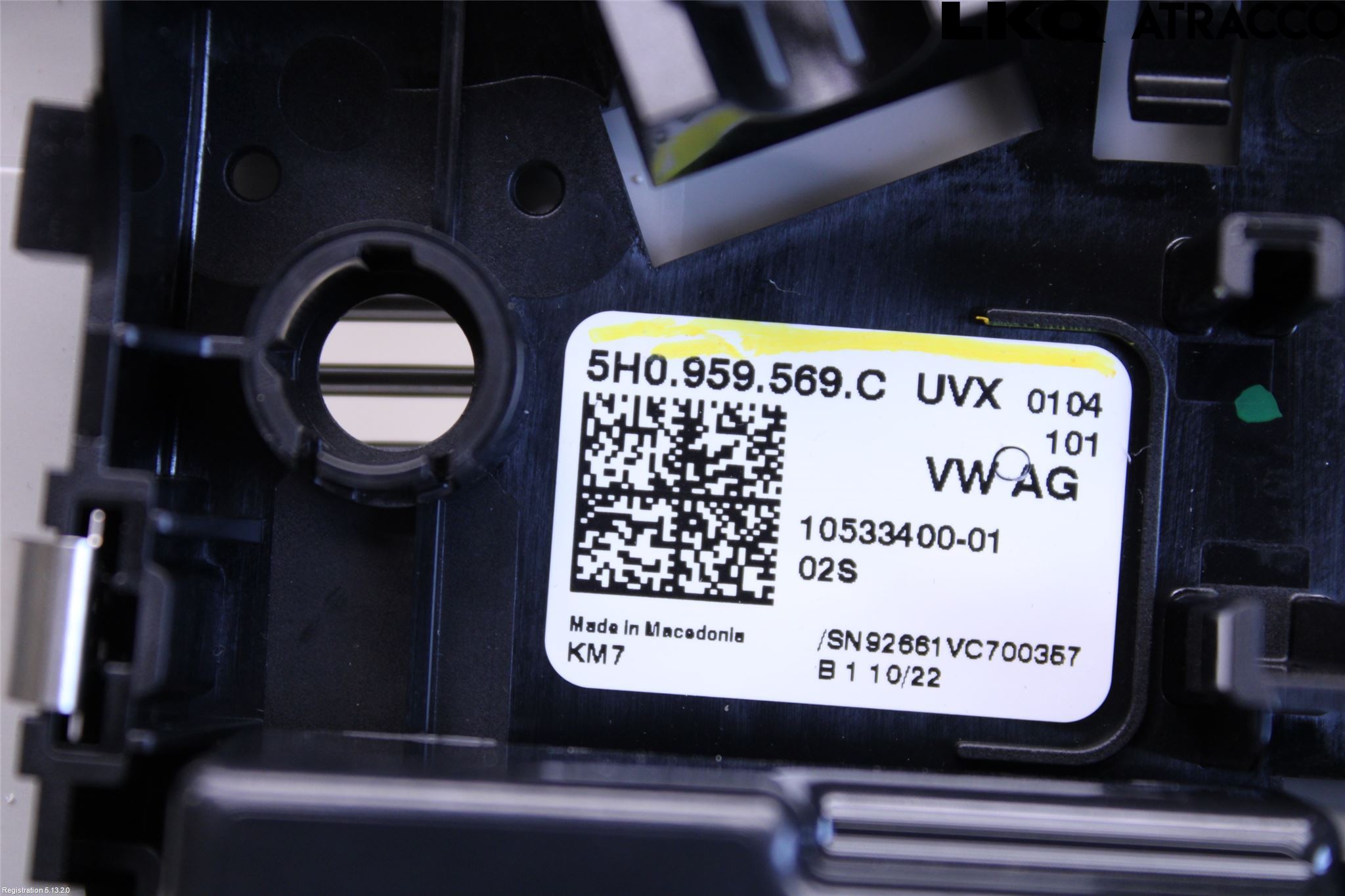 Volkswagen VW GOLF / E-GOLF VIII 20- Innr Taklys