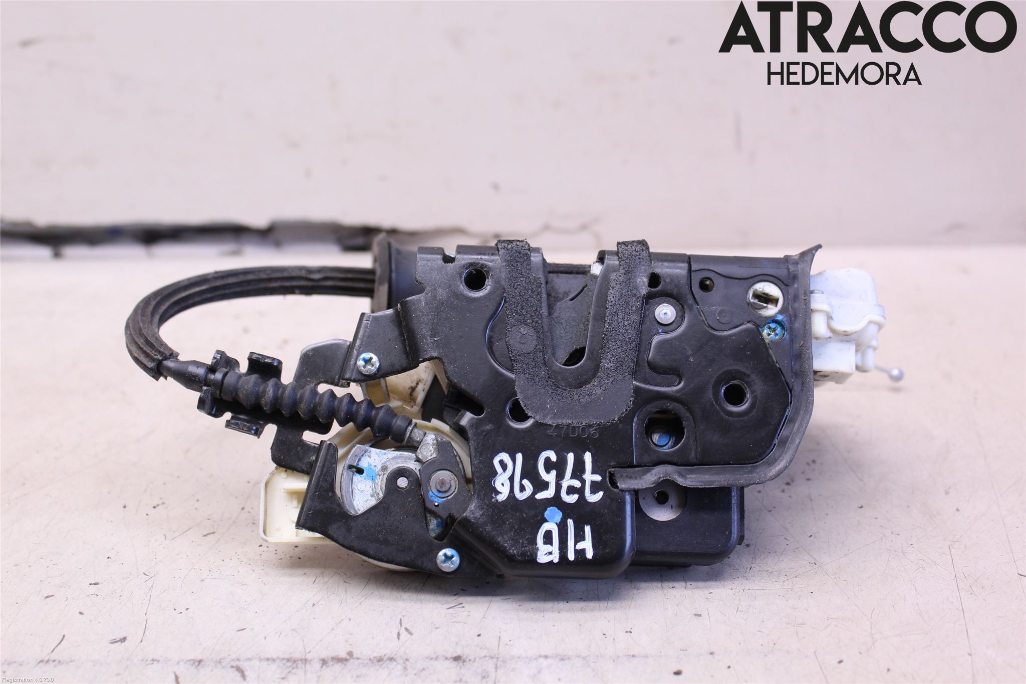 Audi A8/S8 4E  02-09 Dørlås - Låsekasse
