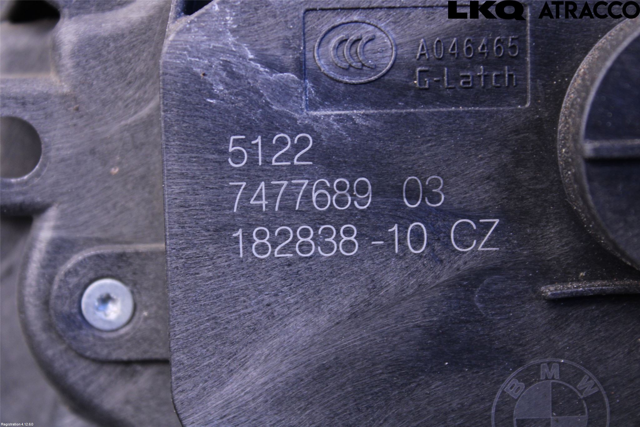 BMW 5 G30/G31/F90 17-23 Dørlås - Låsekasse