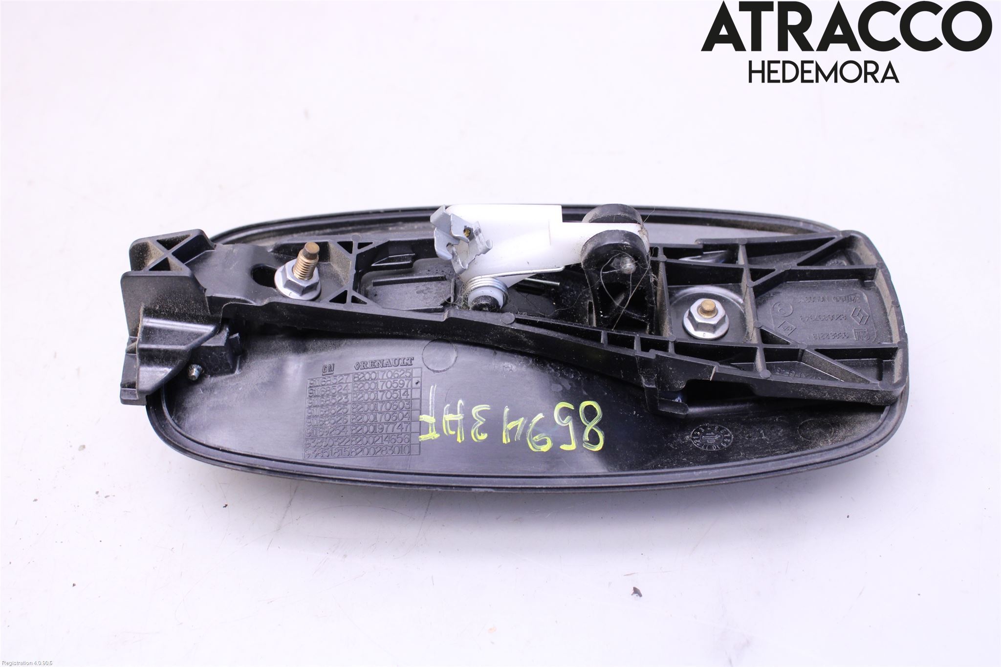 Opel VIVARO 01-14 Dørhandtak Ytre Høyre