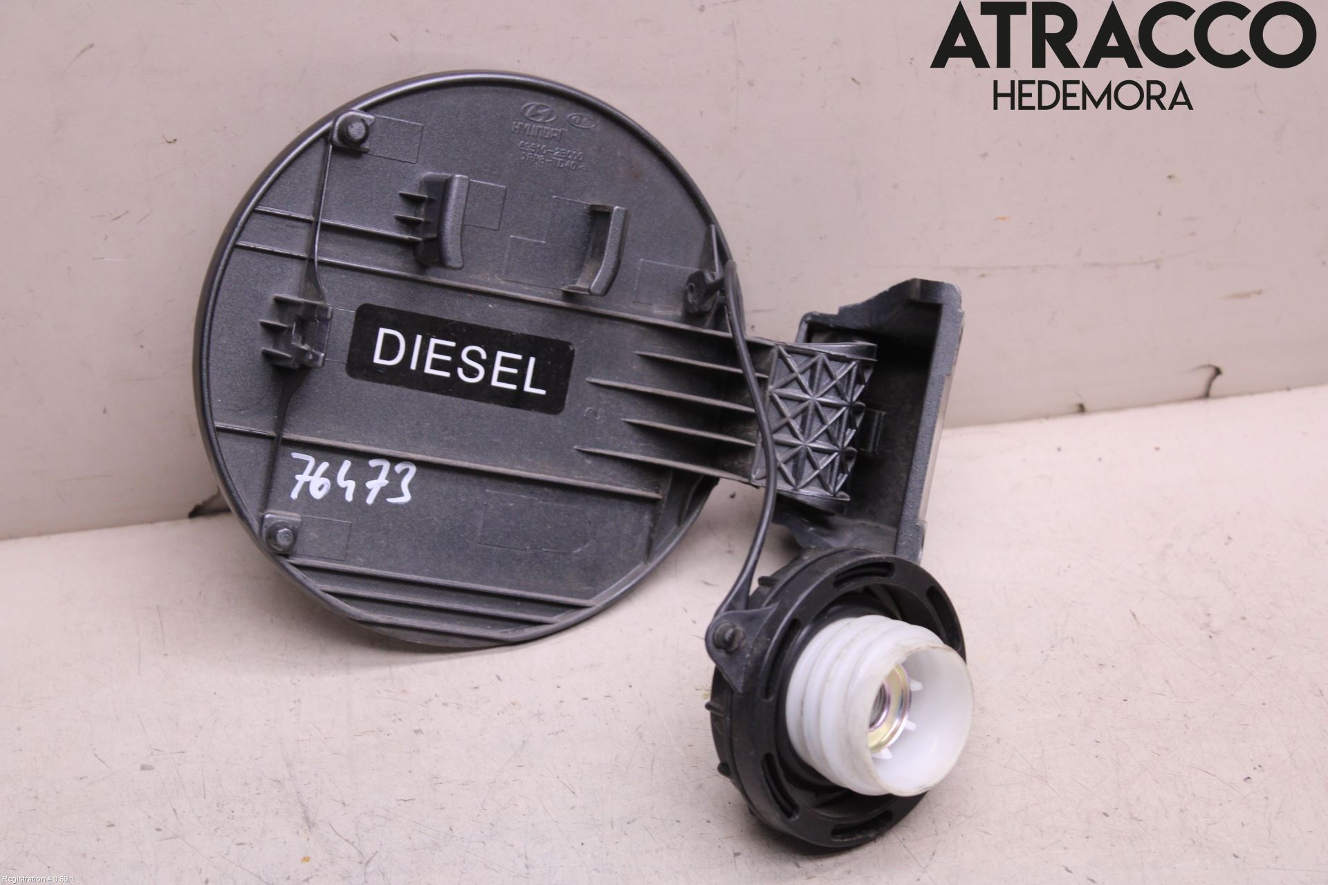 Hyundai SANTA FE  06-12 Drivstoff Tankluke