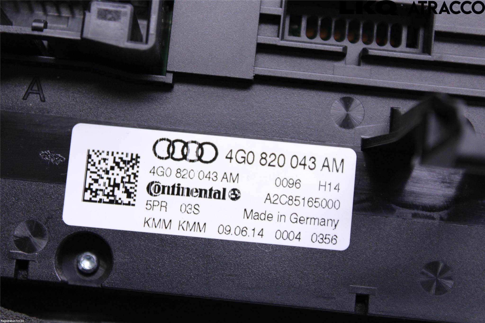 Audi A6 ALLROAD 12-18 Varme Ac Betjening-Display