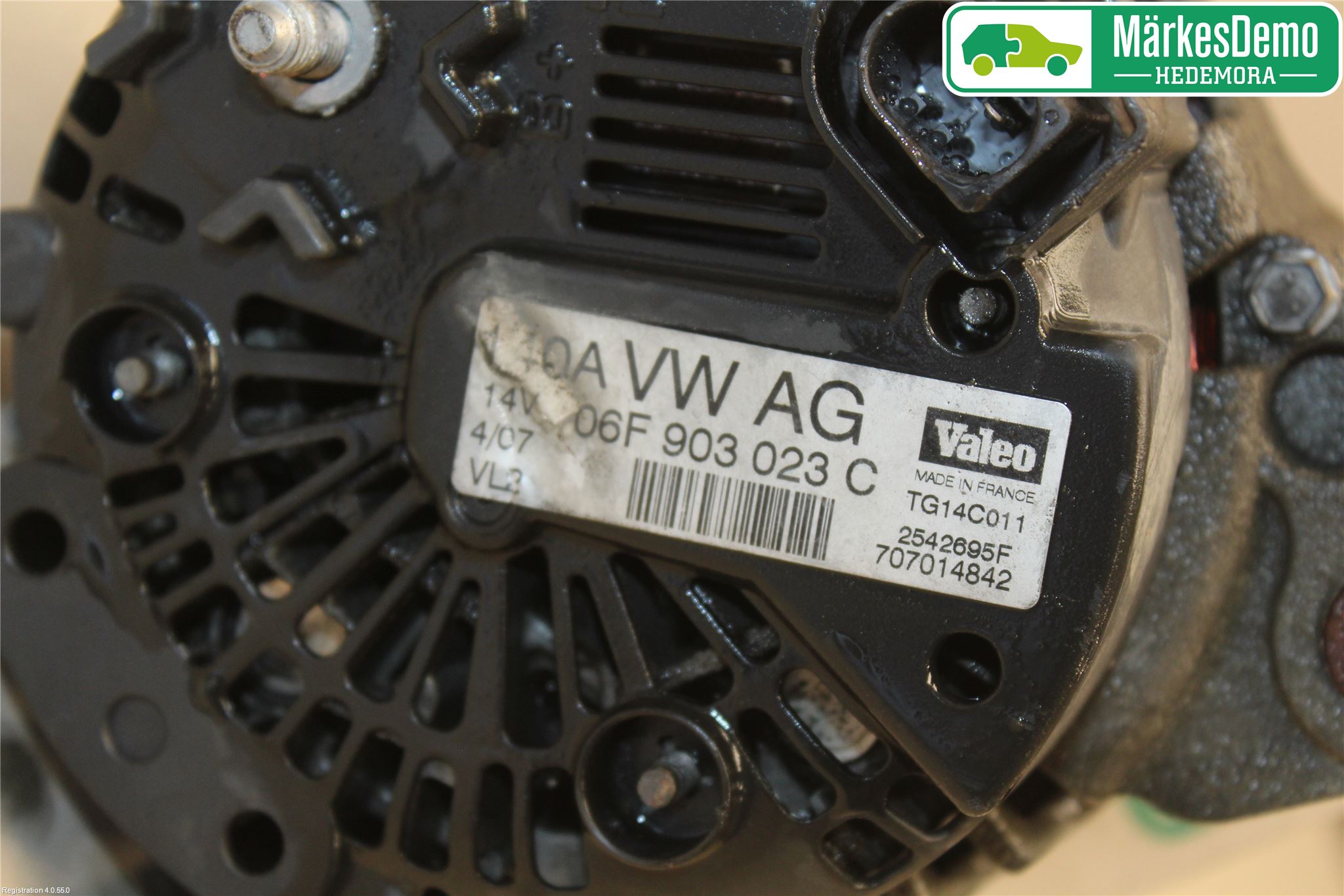 Volkswagen VW EOS  06-10 Dynamo