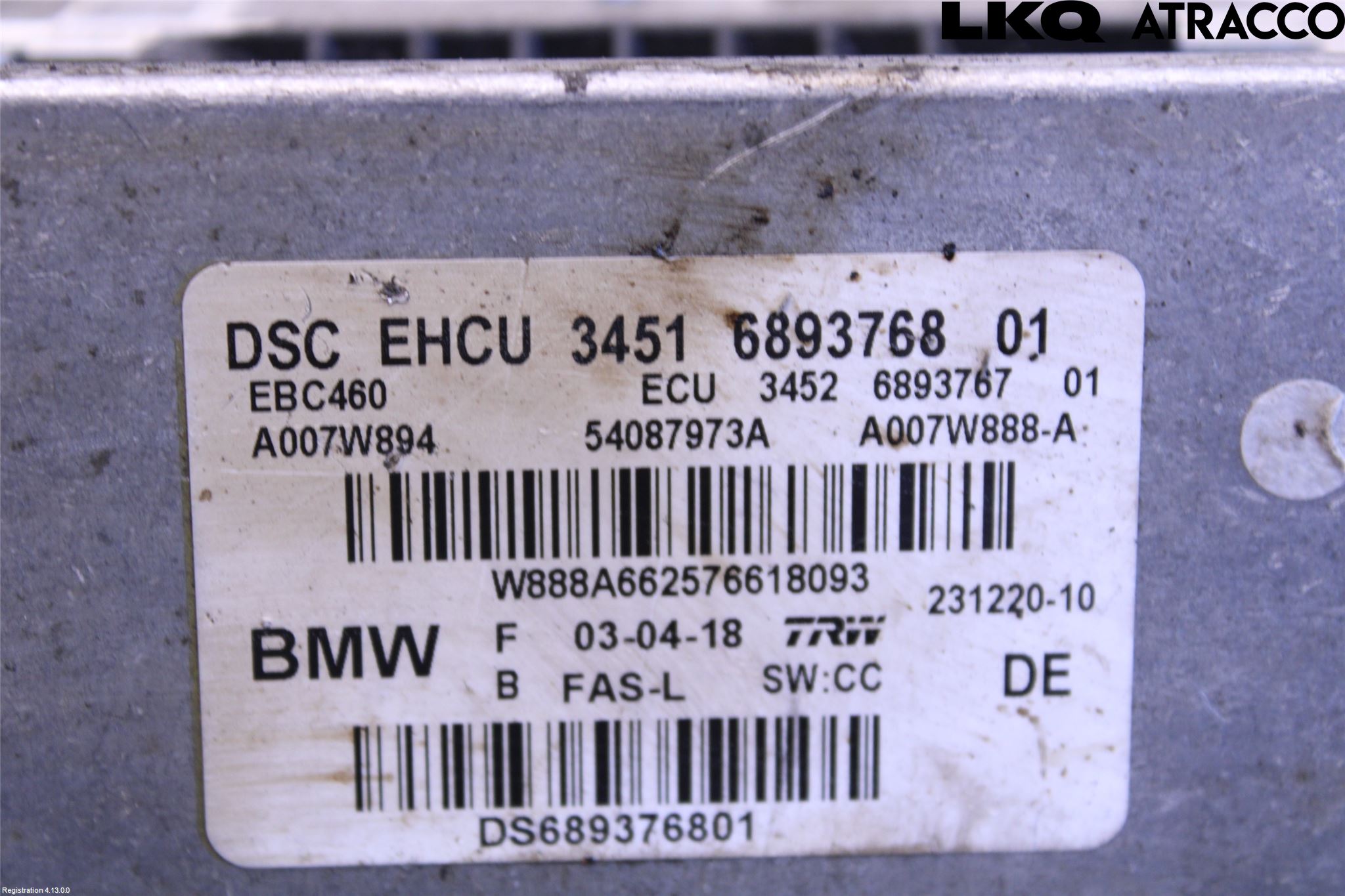 BMW X3 G01 18- Abs Hydraulikkaggregat