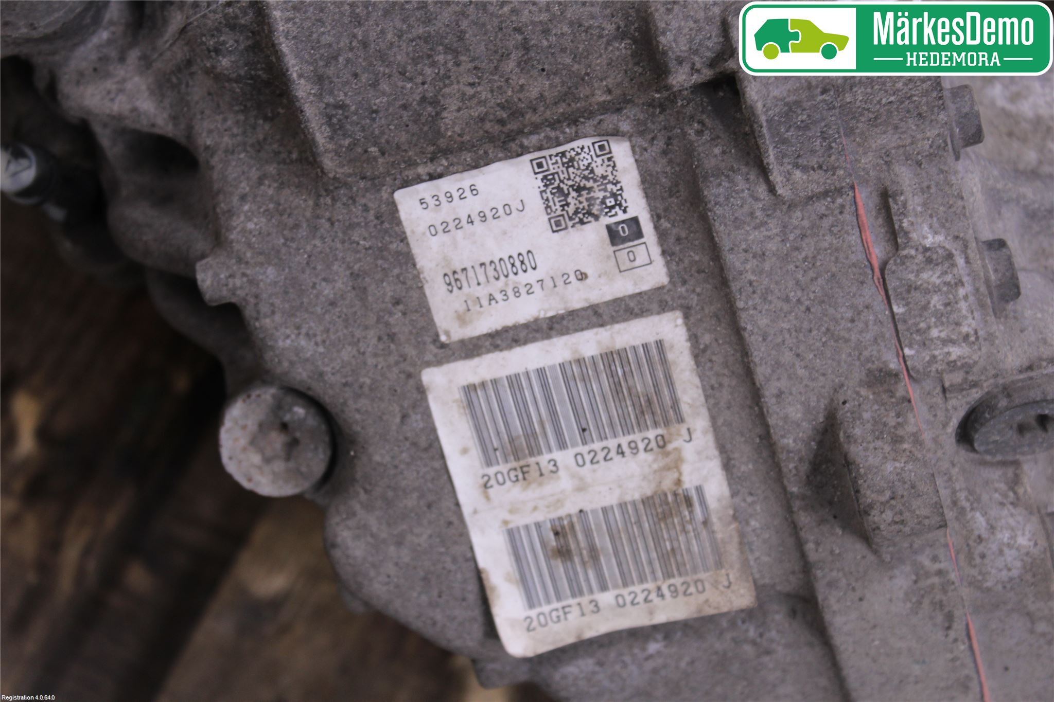 Citroen C5 08-17 Gearkasse Automat