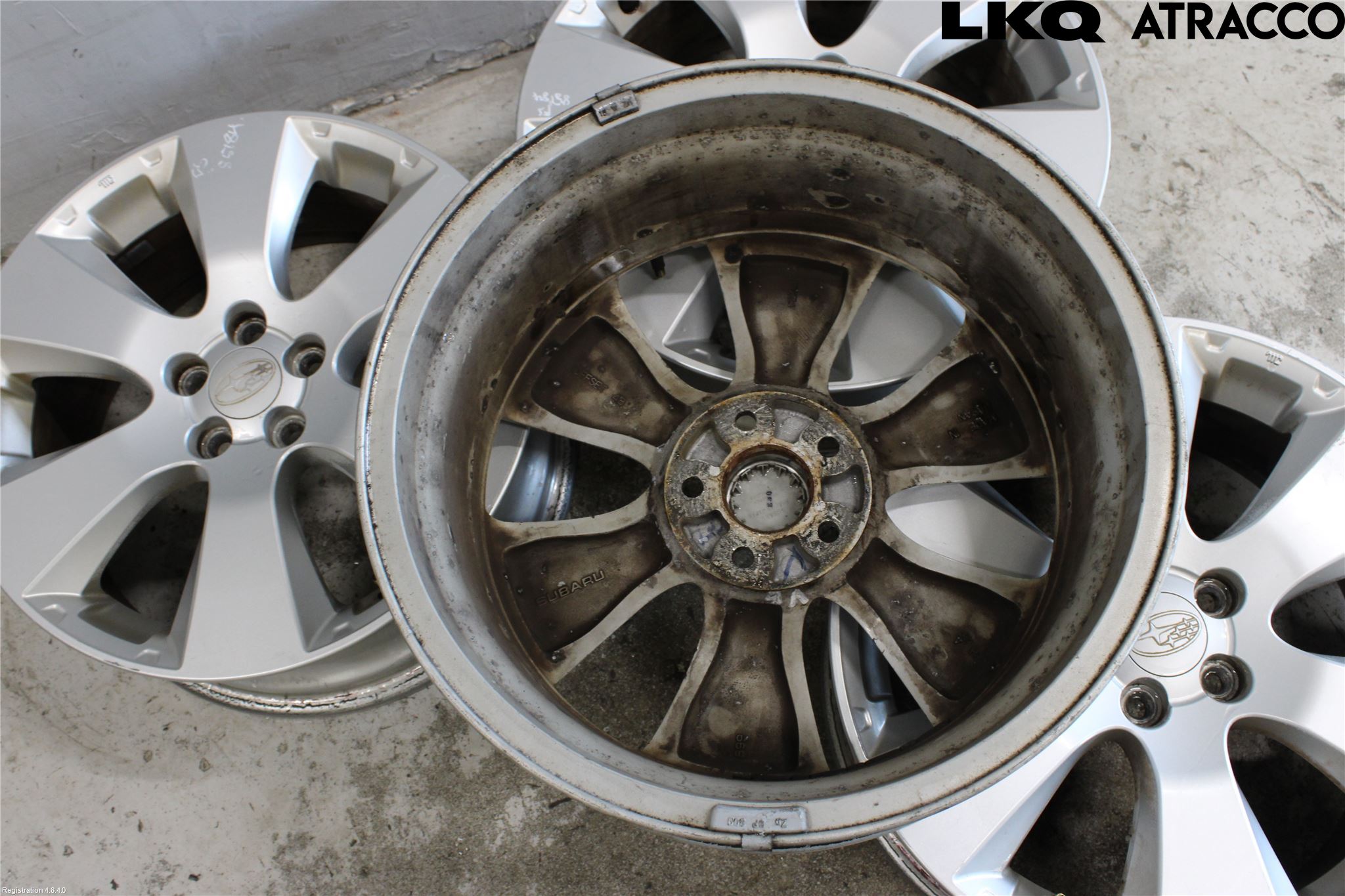 Subaru OUTBACK 10-15 Felg Aluminium Sett 4Stk
